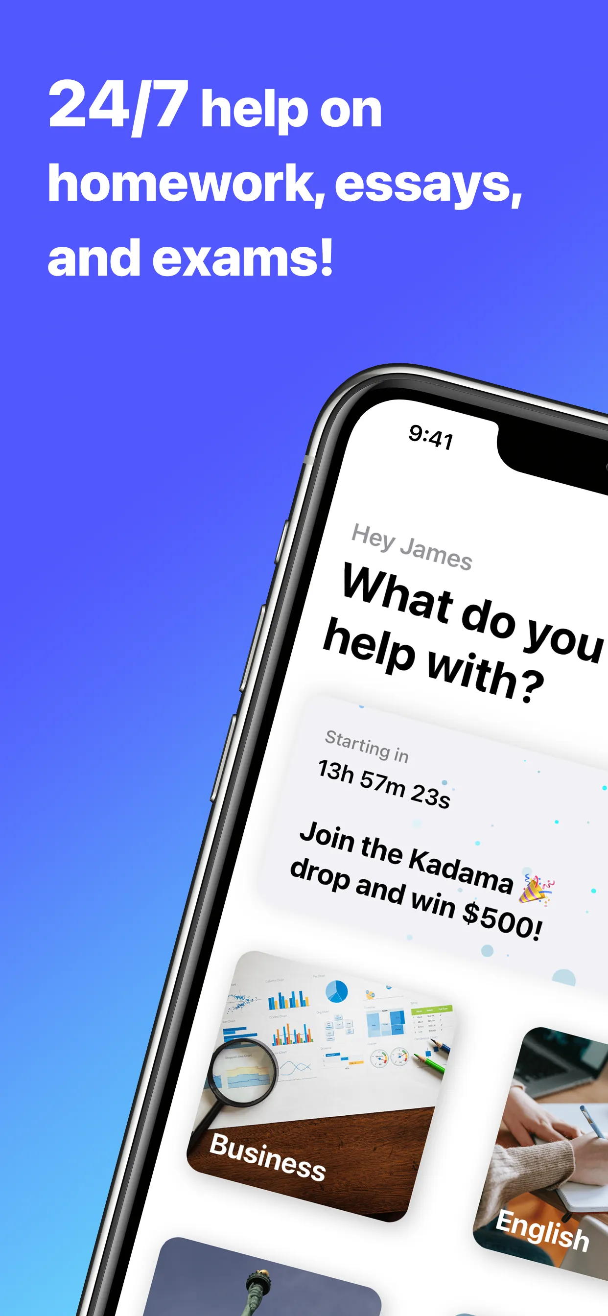 Kadama - Find a Tutor iphone screenshot 1