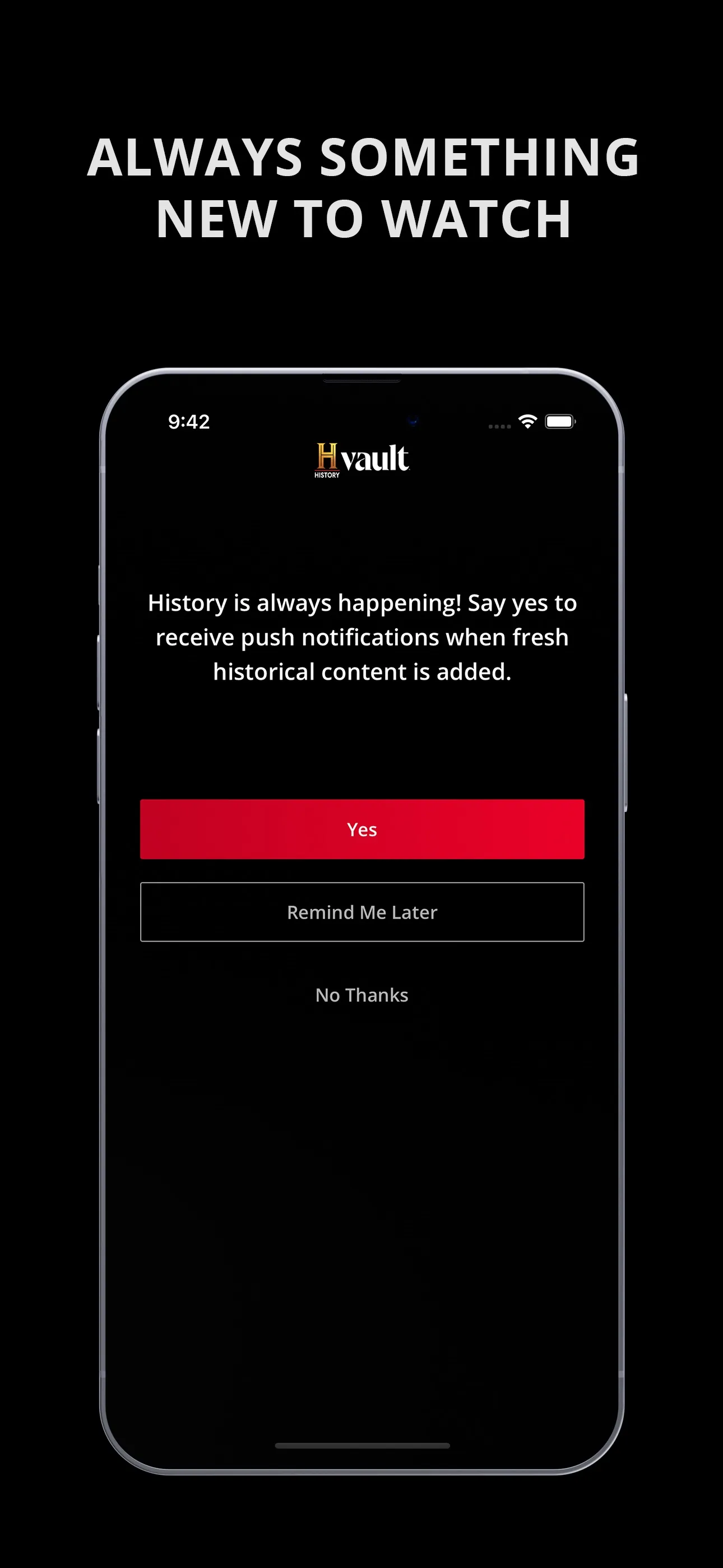 HISTORY Vault iphone screenshot 6