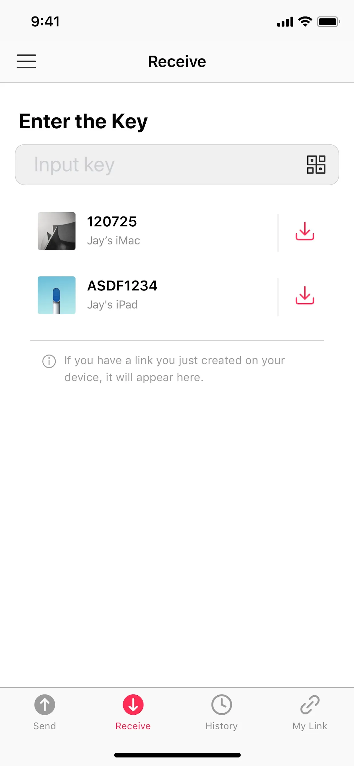 Send Anywhere - File Transfer iphone screenshot 5