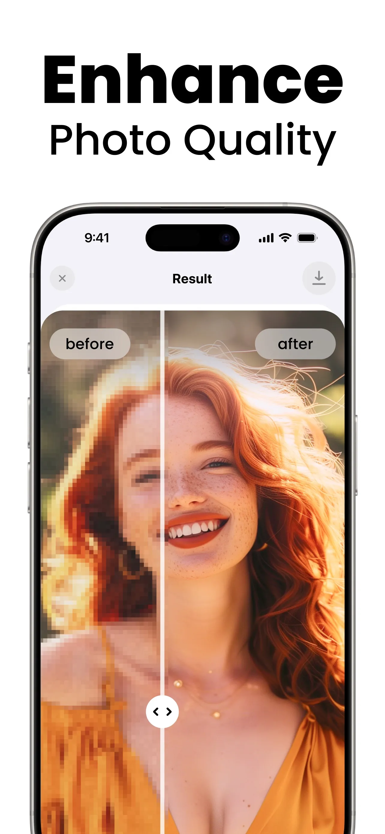PhotoApp - AI Photo Enhancer iphone screenshot 2