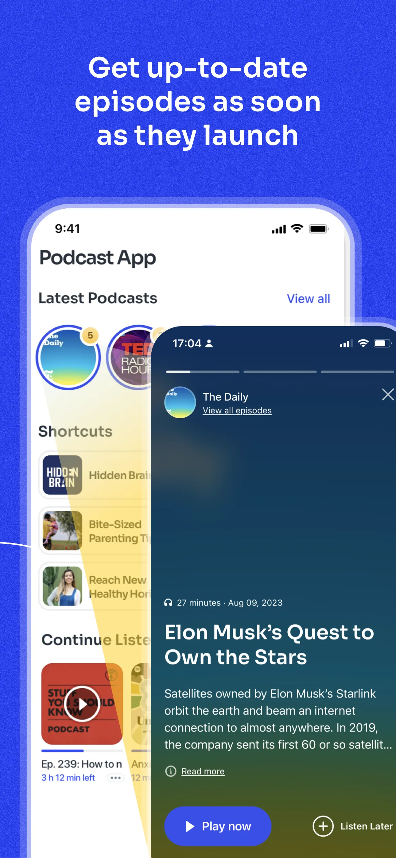 Podcast App iphone screenshot 4