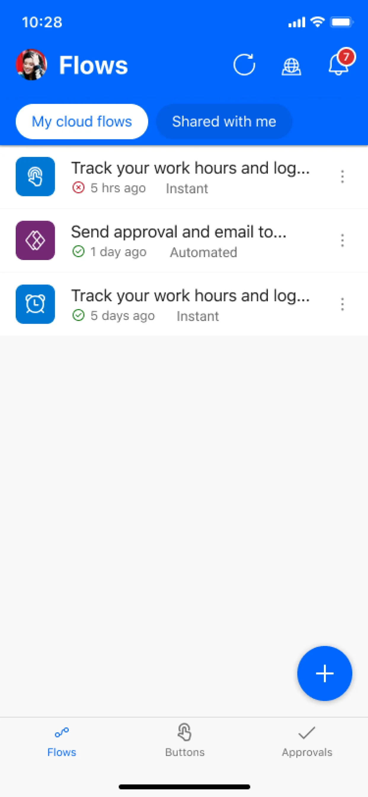 Power Automate iphone screenshot 1