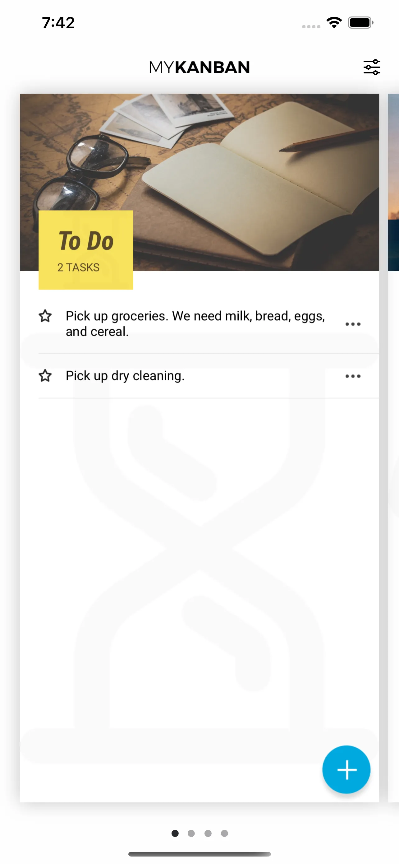 My Kanban: Personal Kanban App iphone screenshot 1