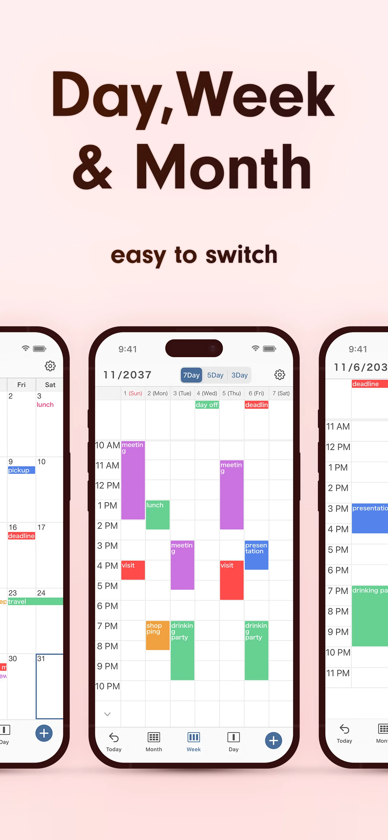 Simple Calendar: ToDo Planner iphone screenshot 5