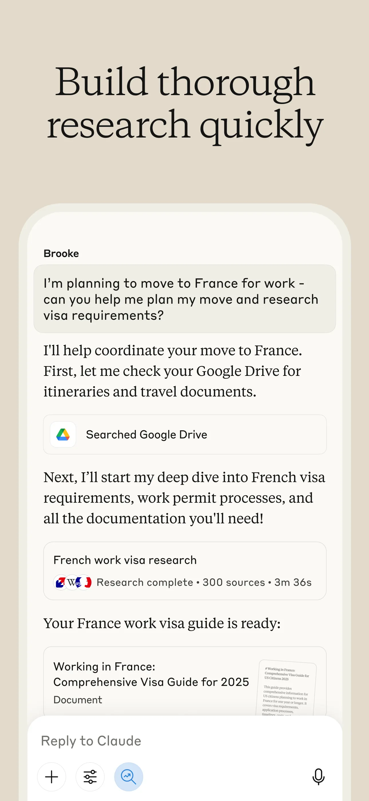 Claude by Anthropic iphone screenshot 3