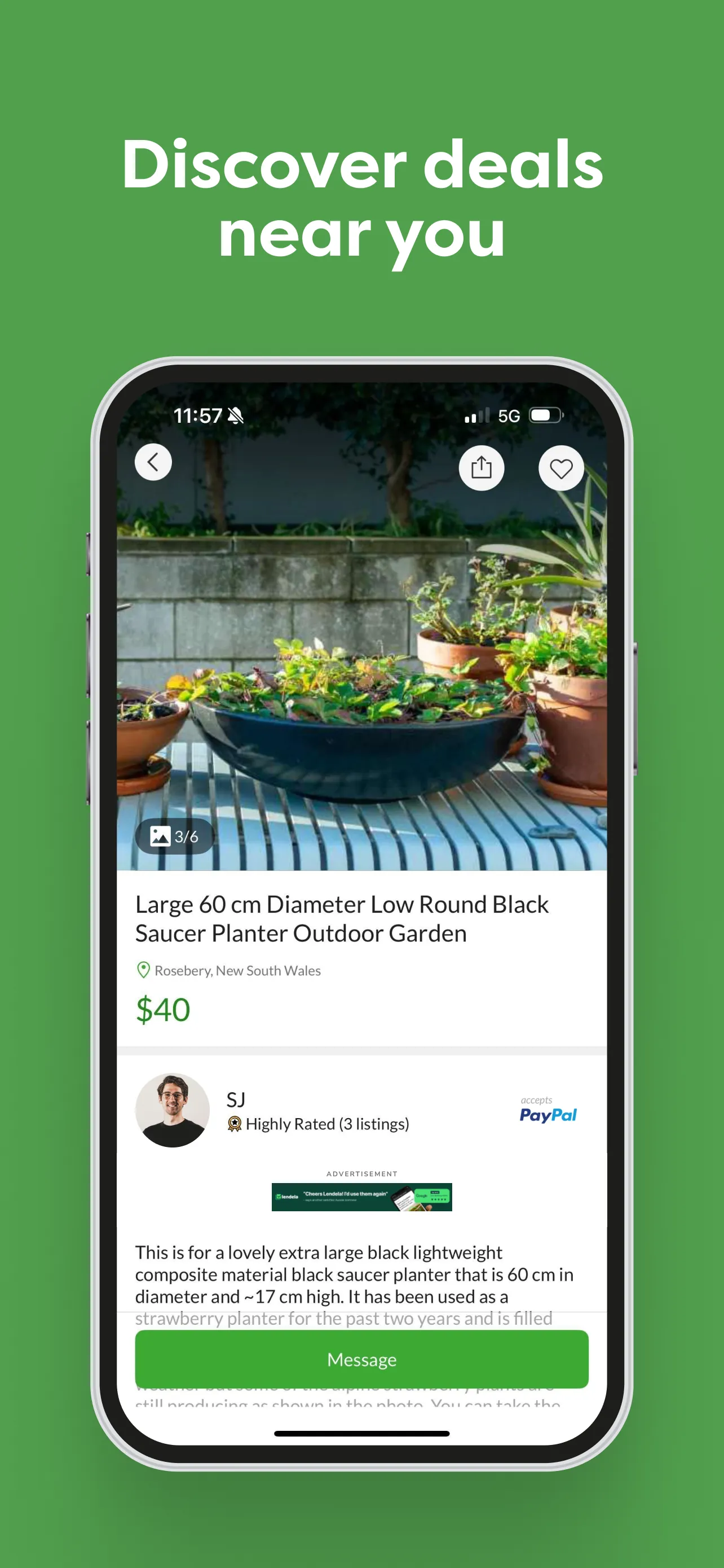 Gumtree: Find local ads & jobs iphone screenshot 2
