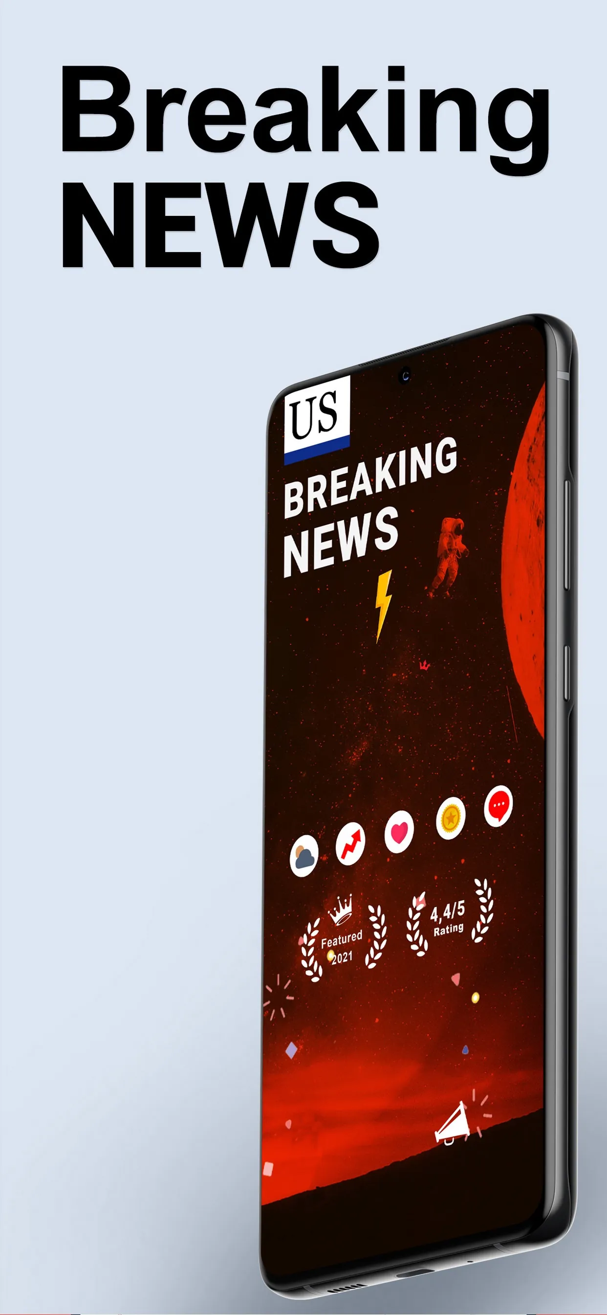 Breaking News: Local & Alerts iphone screenshot 1
