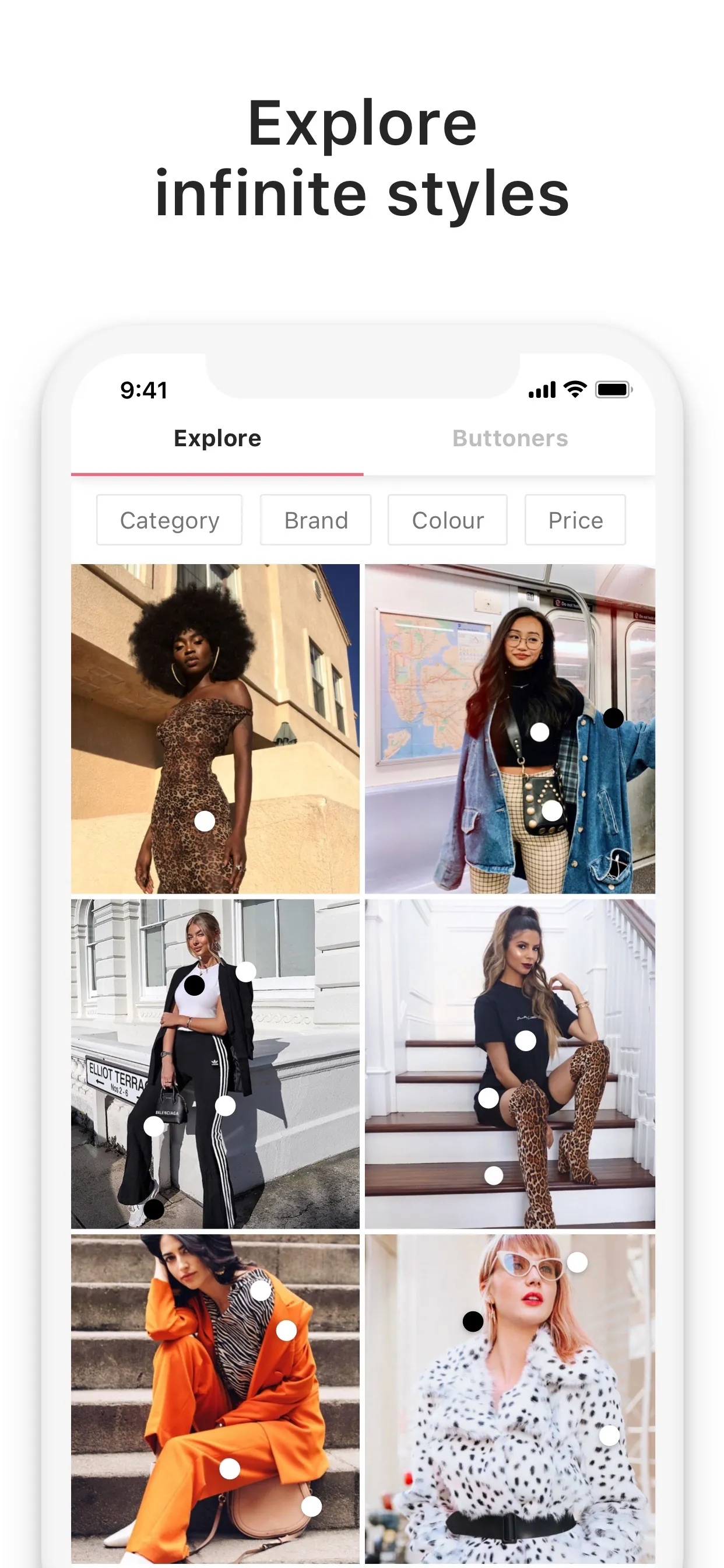 21 Buttons: Fashion Network iphone screenshot 5