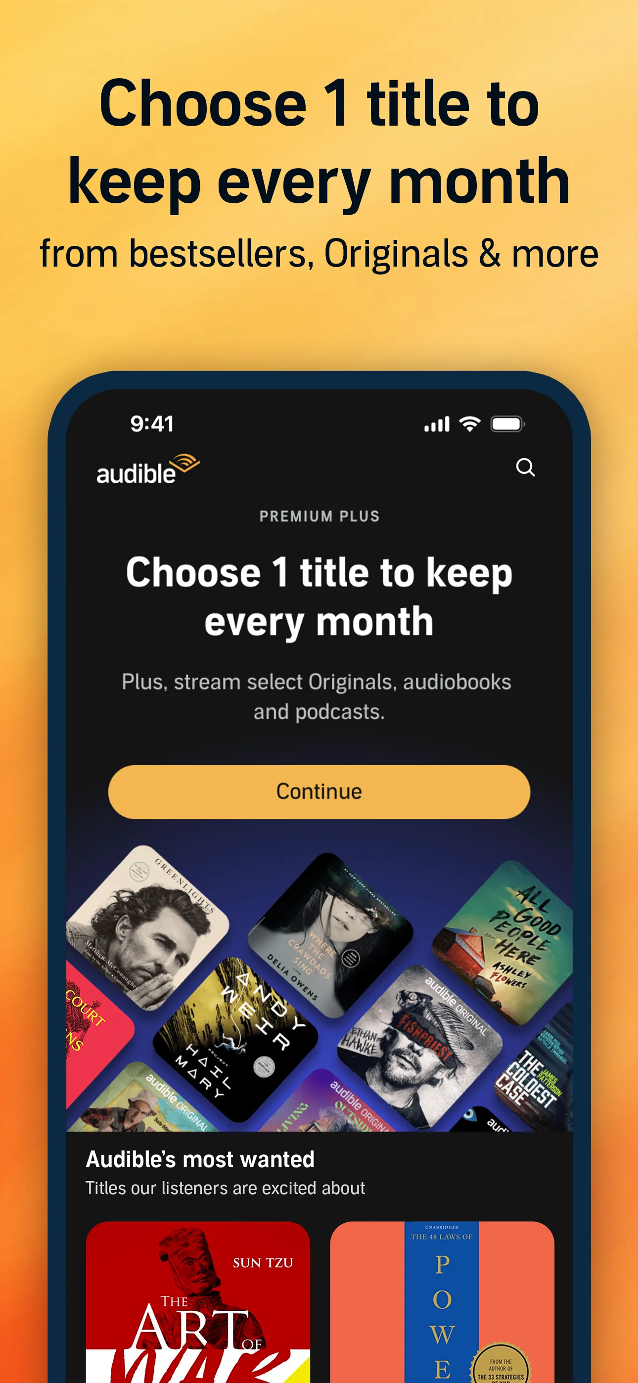 Audible: Audio Entertainment iphone screenshot 3