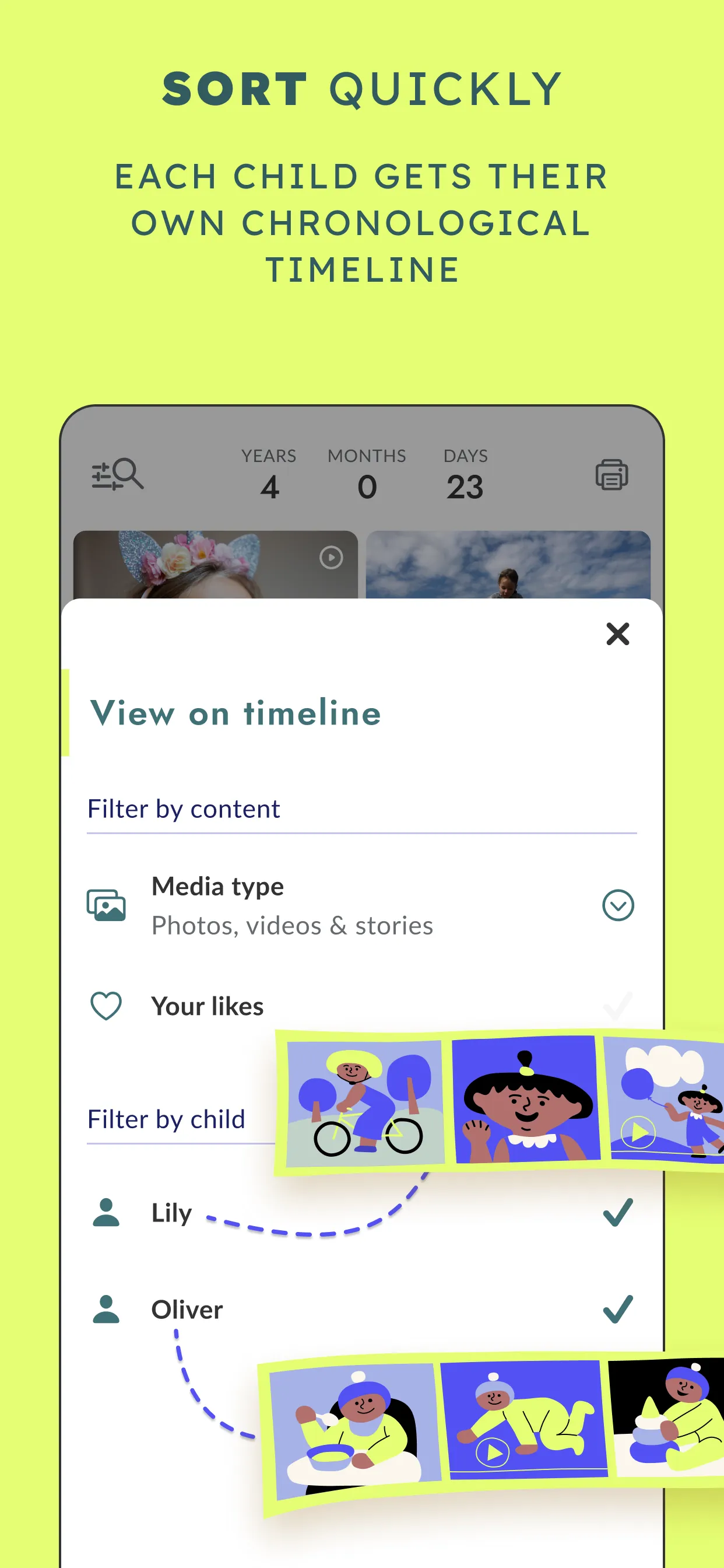 BackThen Family & Baby Photos iphone screenshot 3