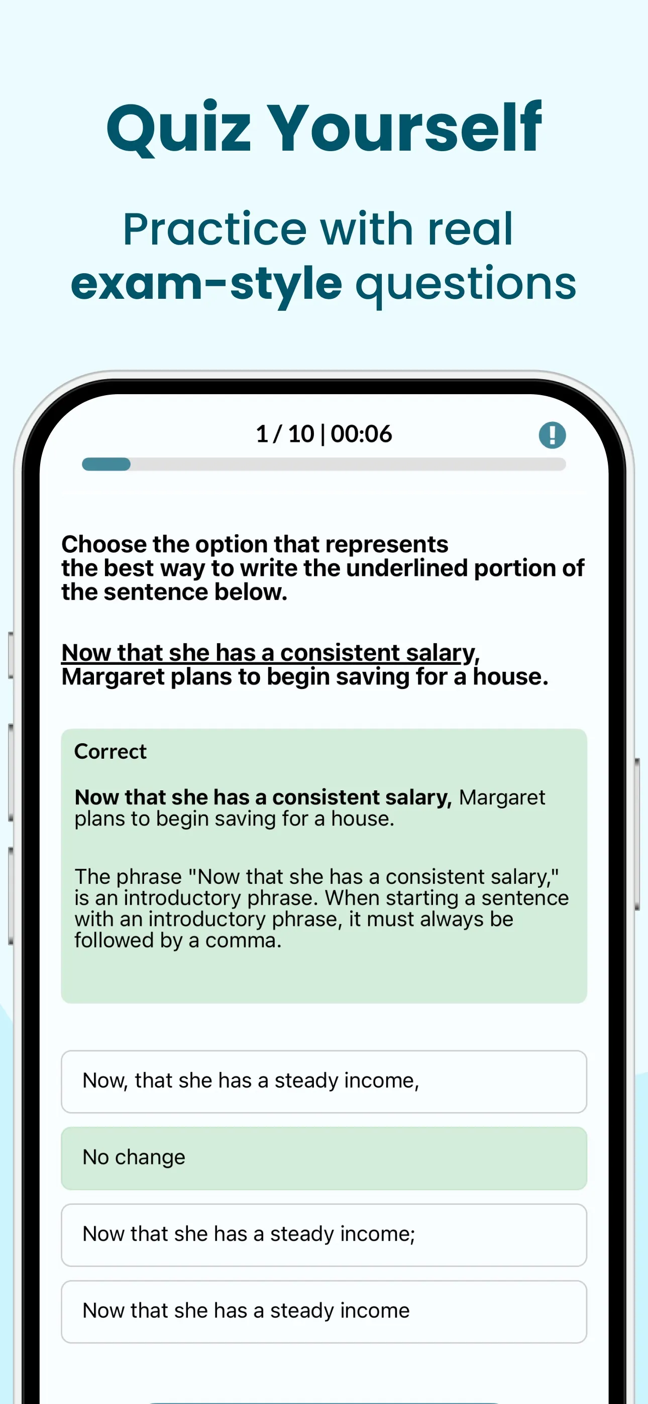 ACT Exam Prep 2025 iphone screenshot 2