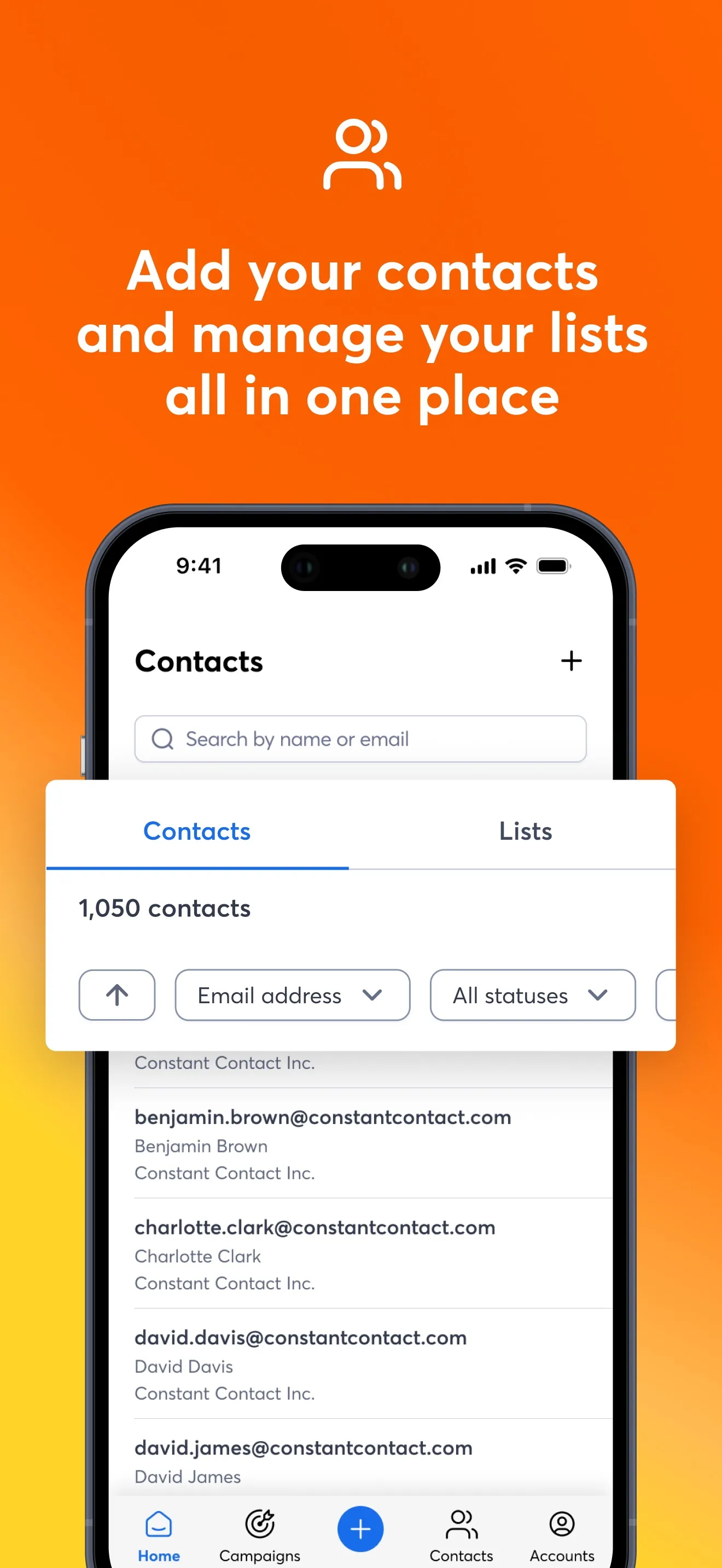 Constant Contact iphone screenshot 4