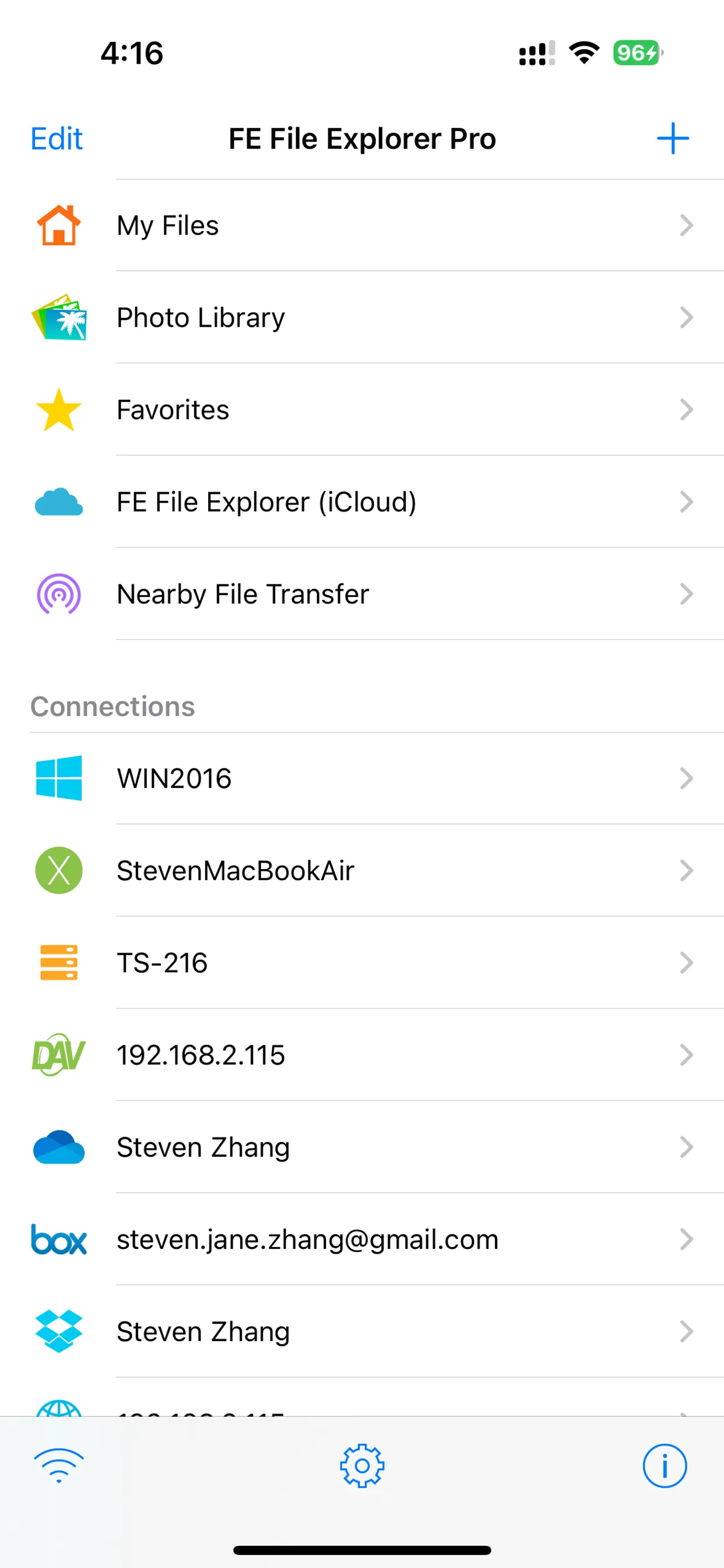 FE File Explorer Pro iphone screenshot 2