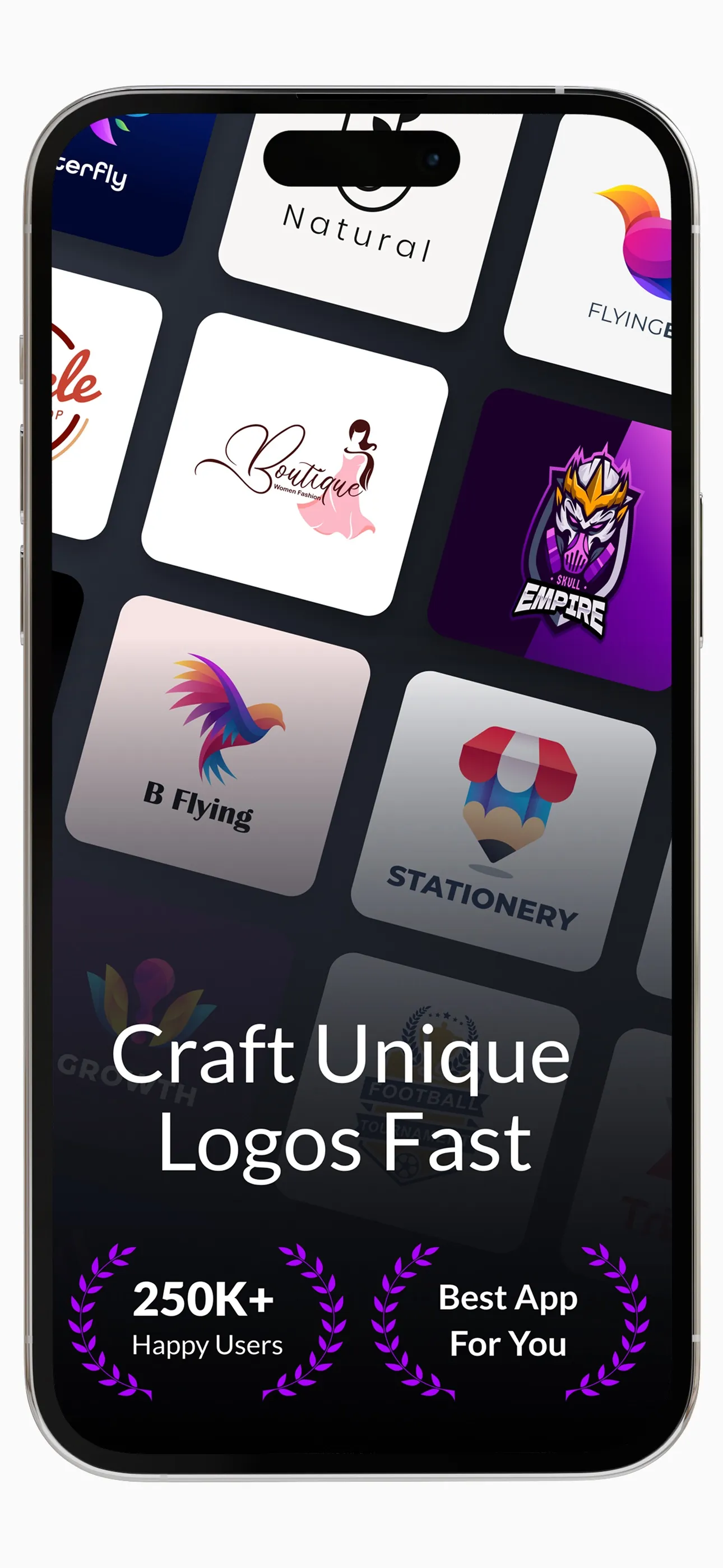 Business &Gaming Logo Designer iphone screenshot 1