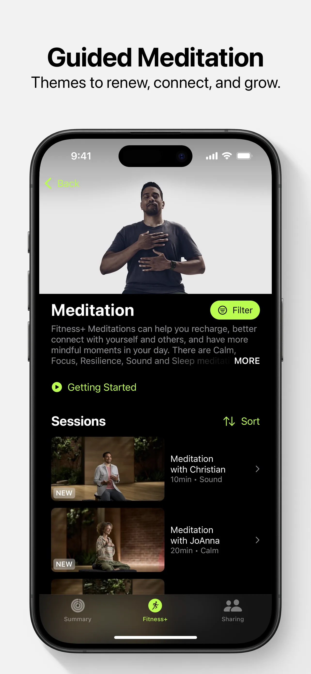 Apple Fitness iphone screenshot 3