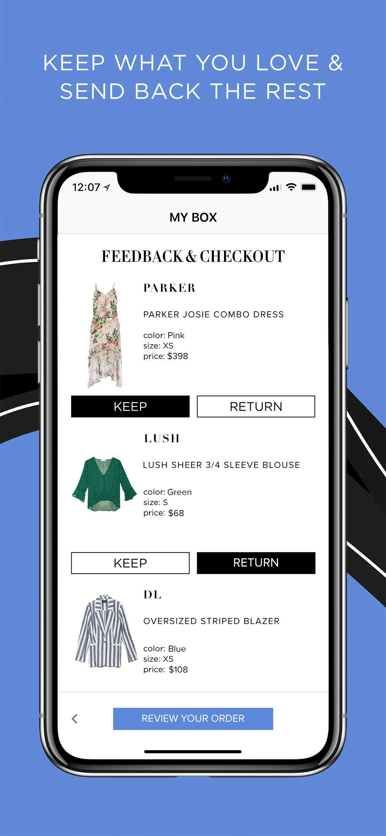 DAILYLOOK iphone screenshot 7