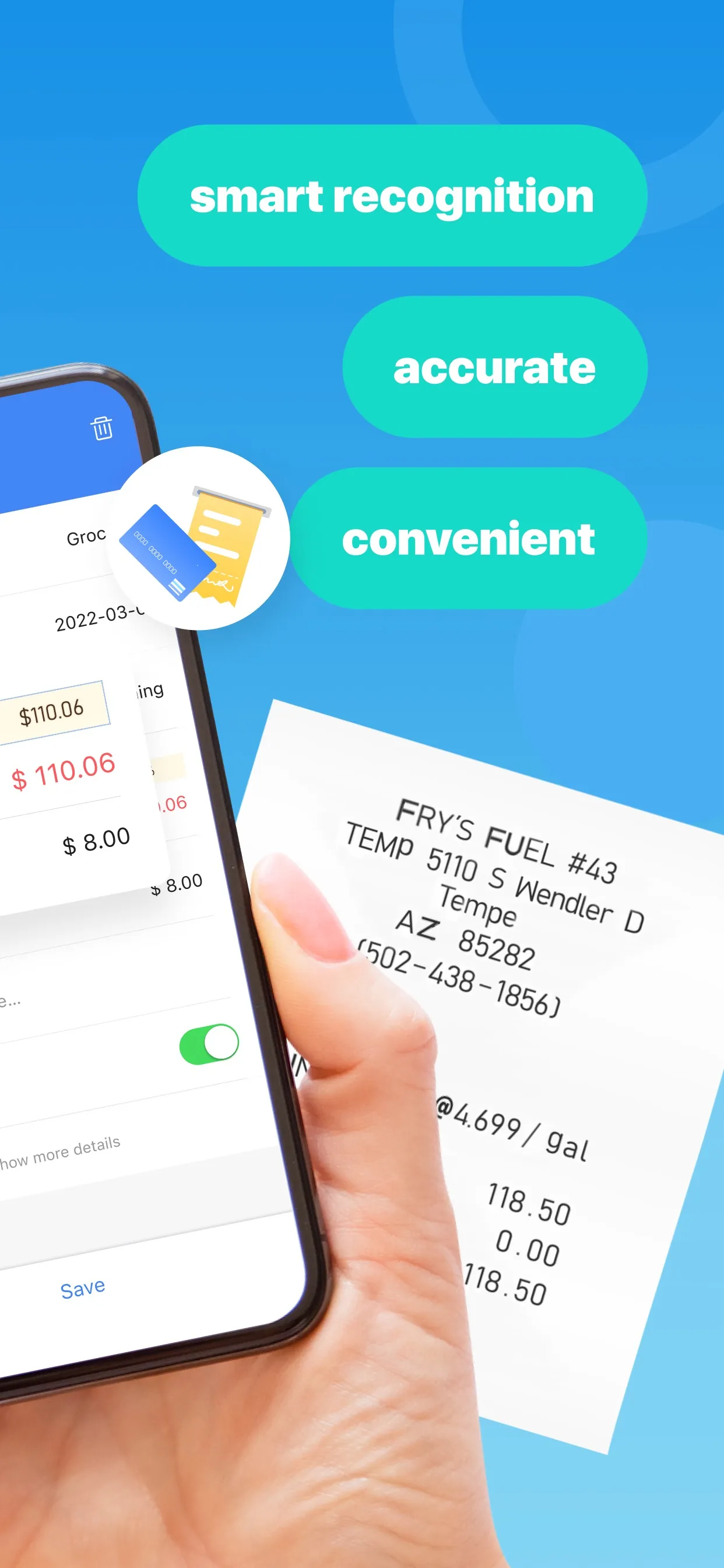 Receipt Lens - Expense Tracker iphone screenshot 3