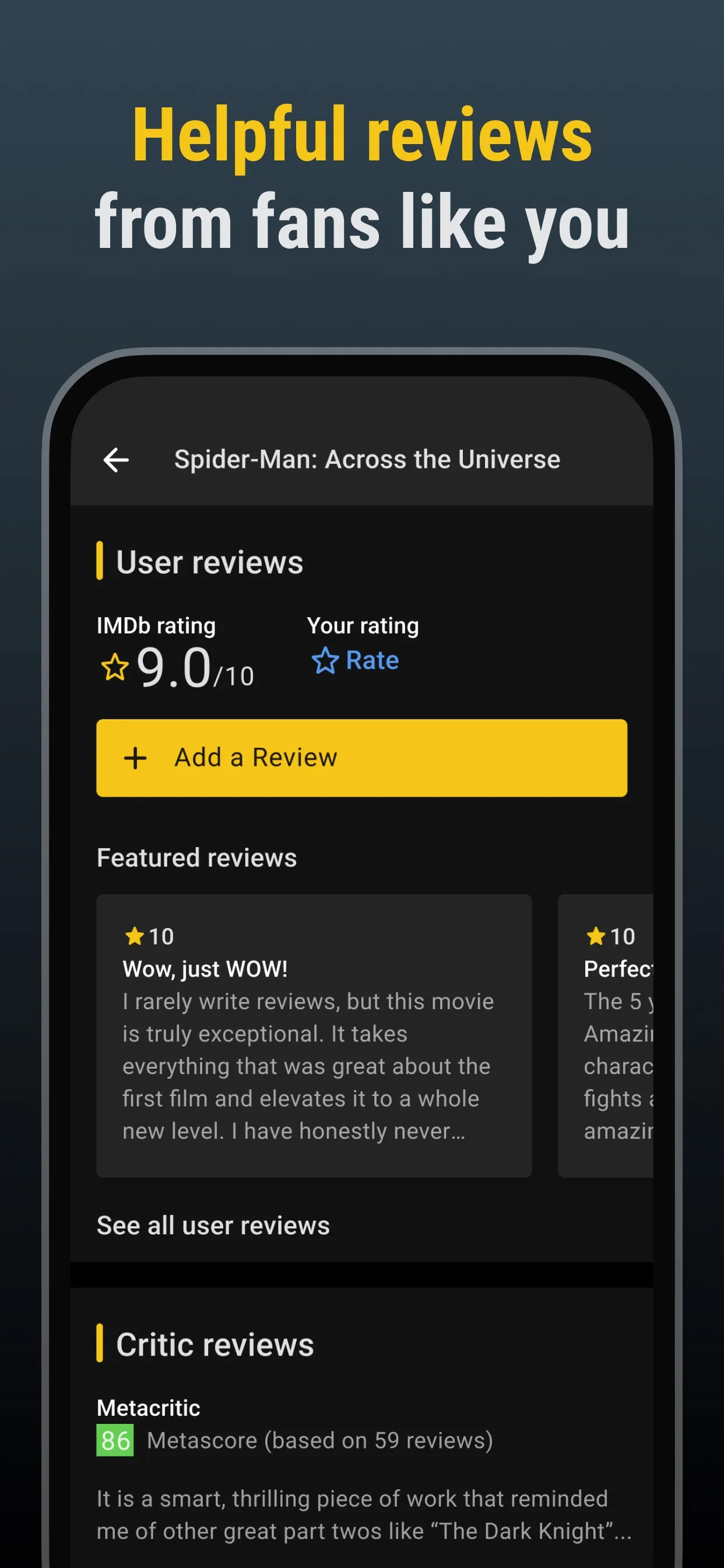 IMDb: Movies & TV Shows iphone screenshot 6
