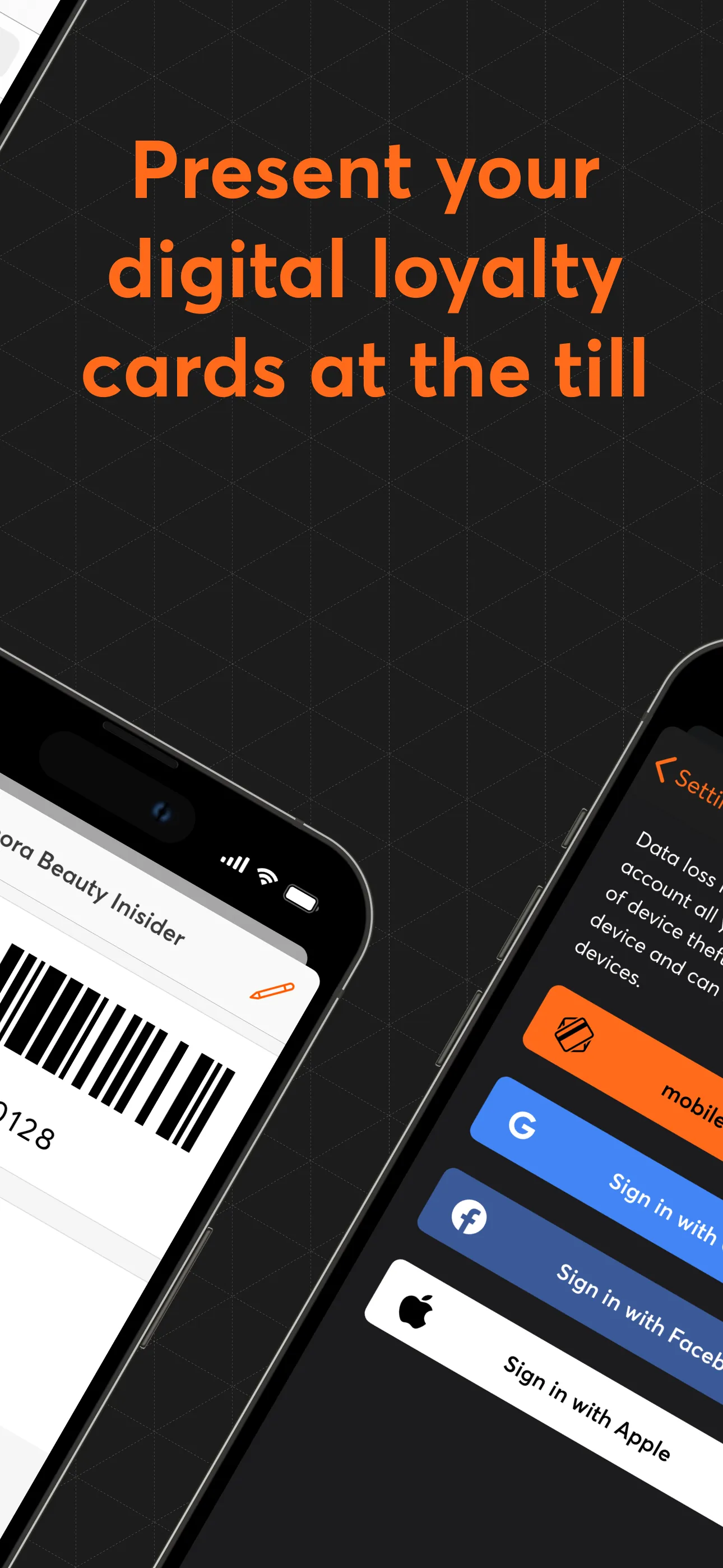 mobile-pocket loyalty cards iphone screenshot 4