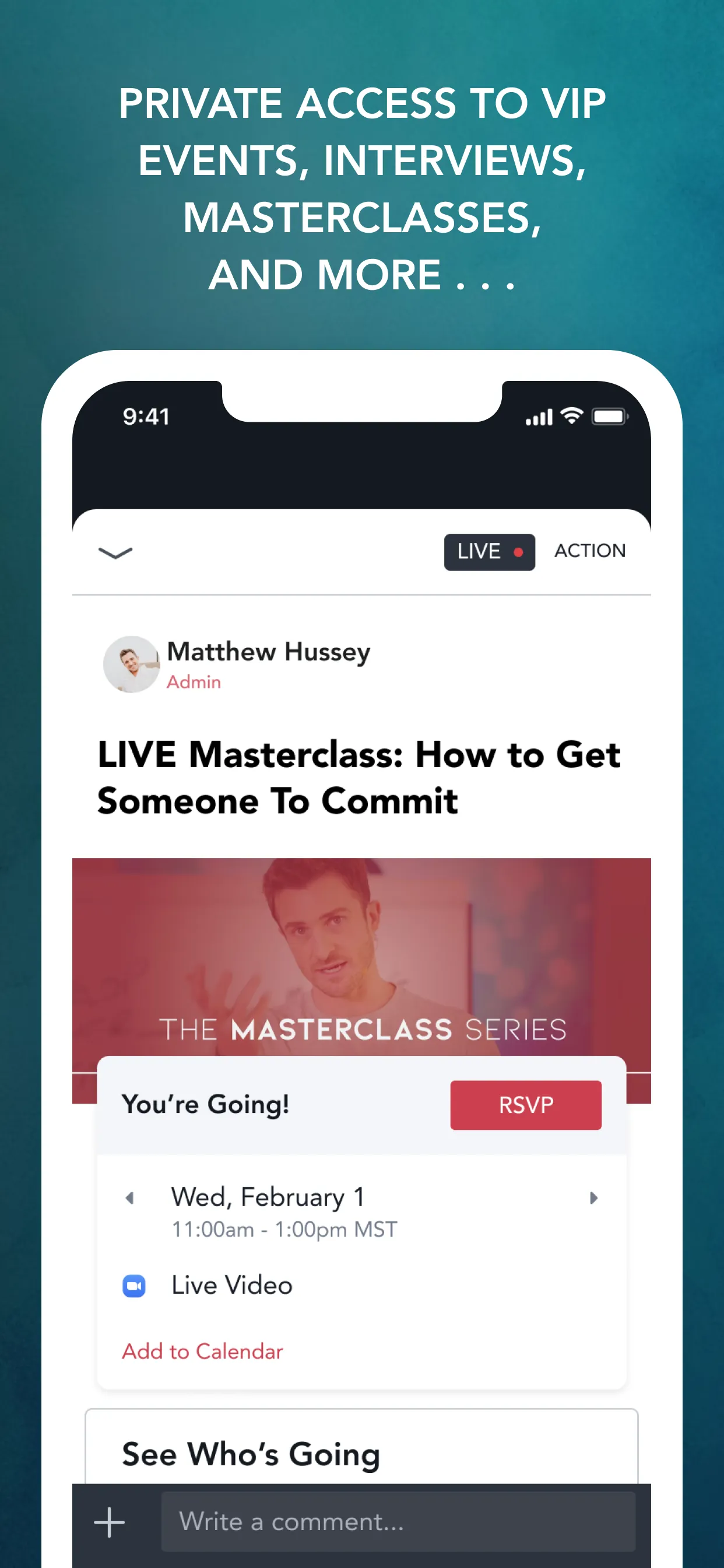 Matthew Hussey Love Life iphone screenshot 5