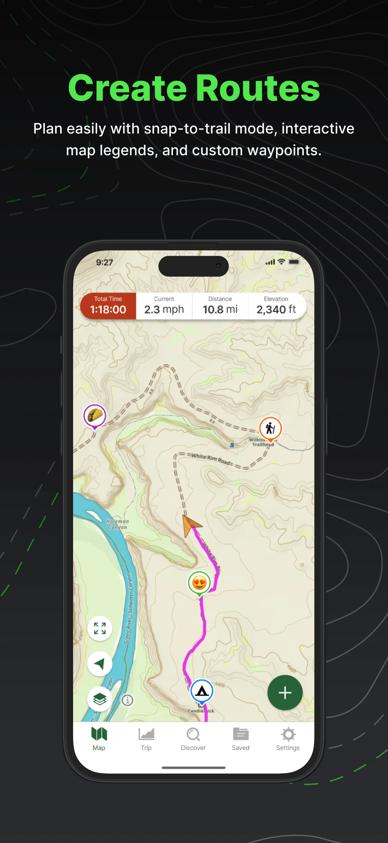 Gaia GPS: Mobile Trail Maps iphone screenshot 3