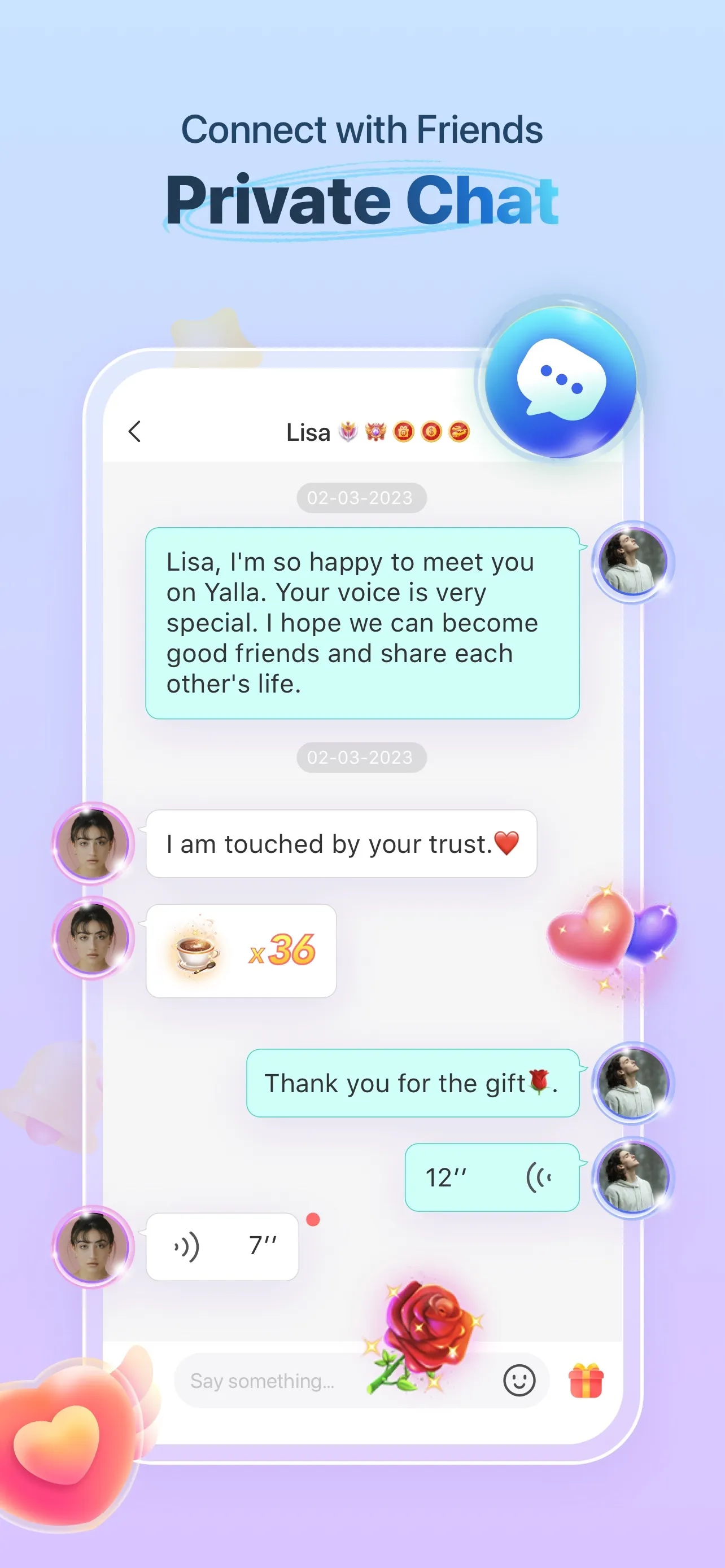 Yalla - Group Voice Chat Rooms iphone screenshot 5