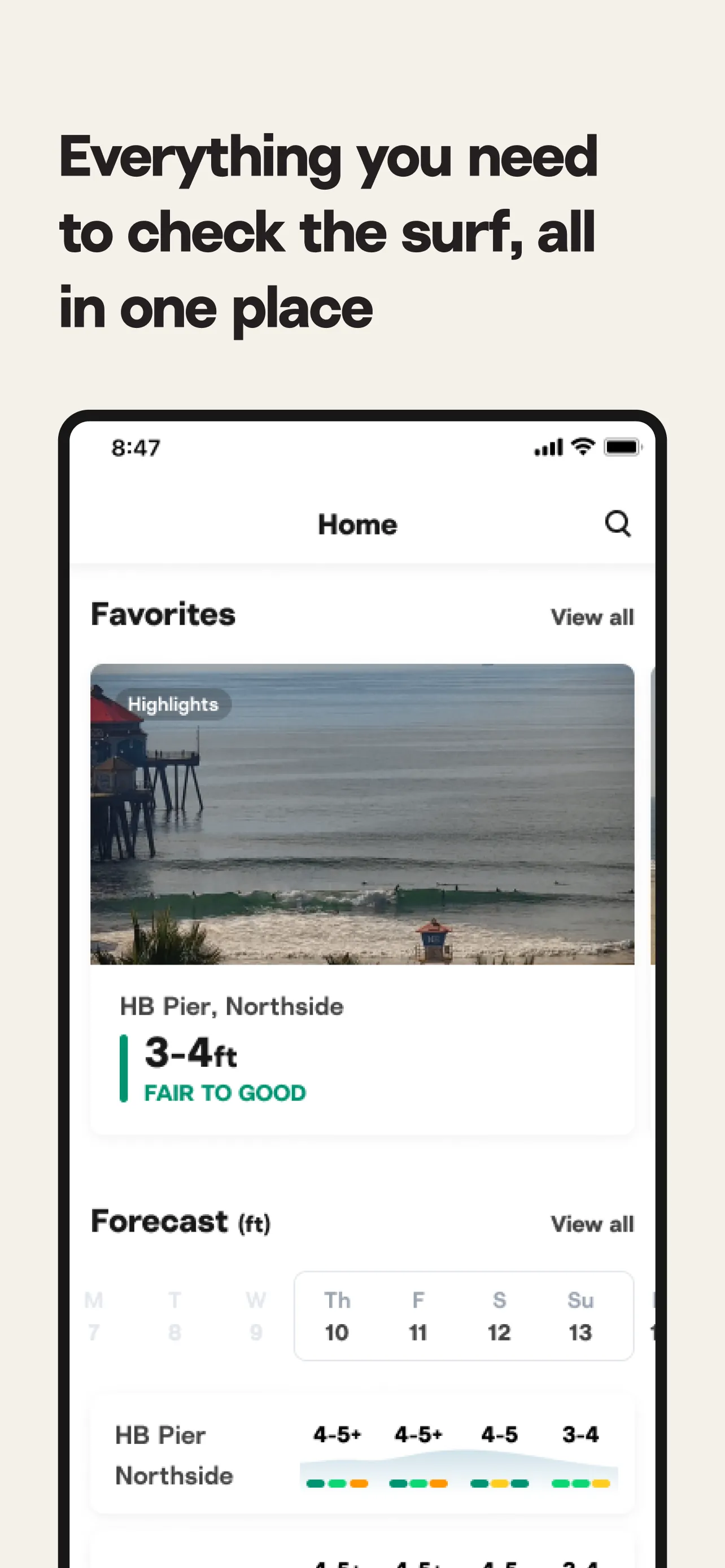Surfline: Wave & Surf Reports iphone screenshot 2