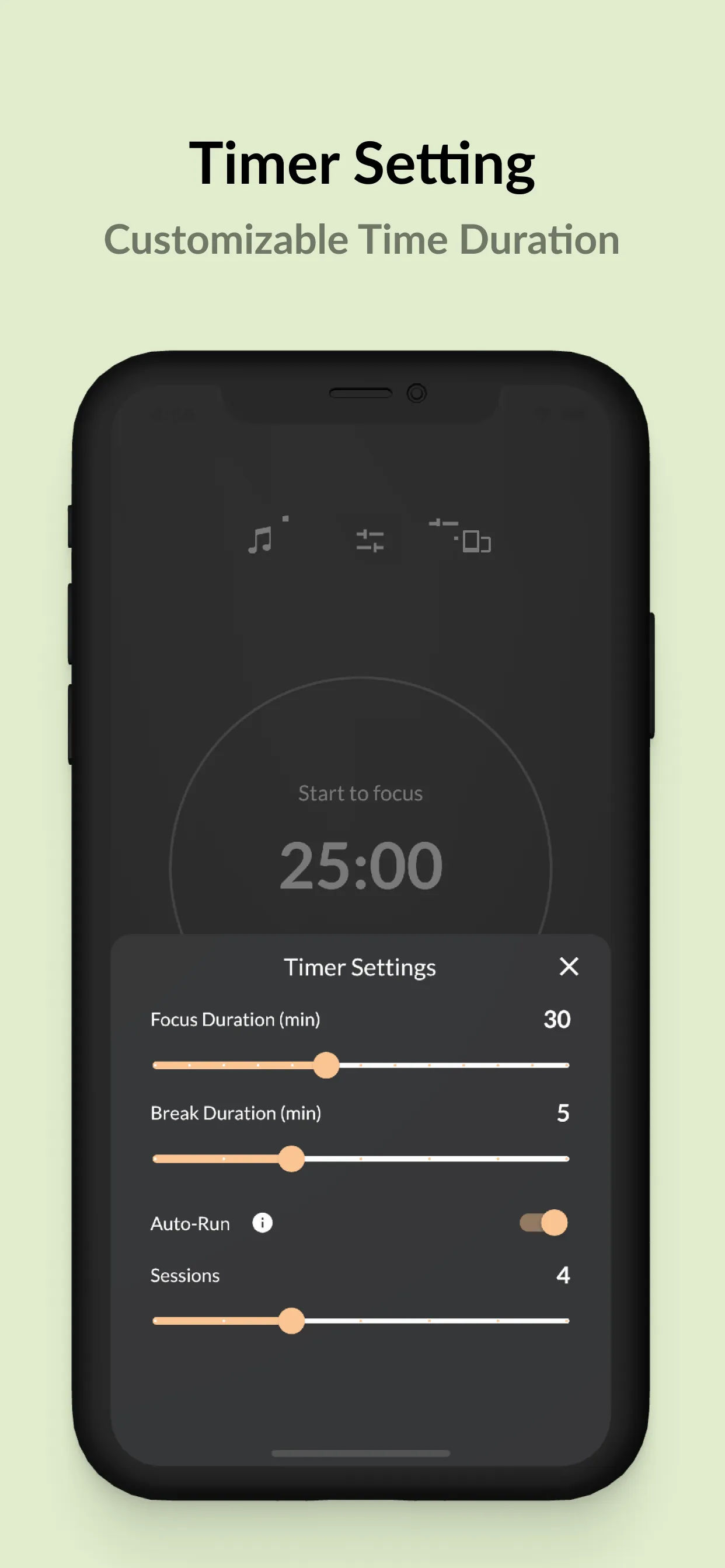 Pomodoro Timer - Foca iphone screenshot 6