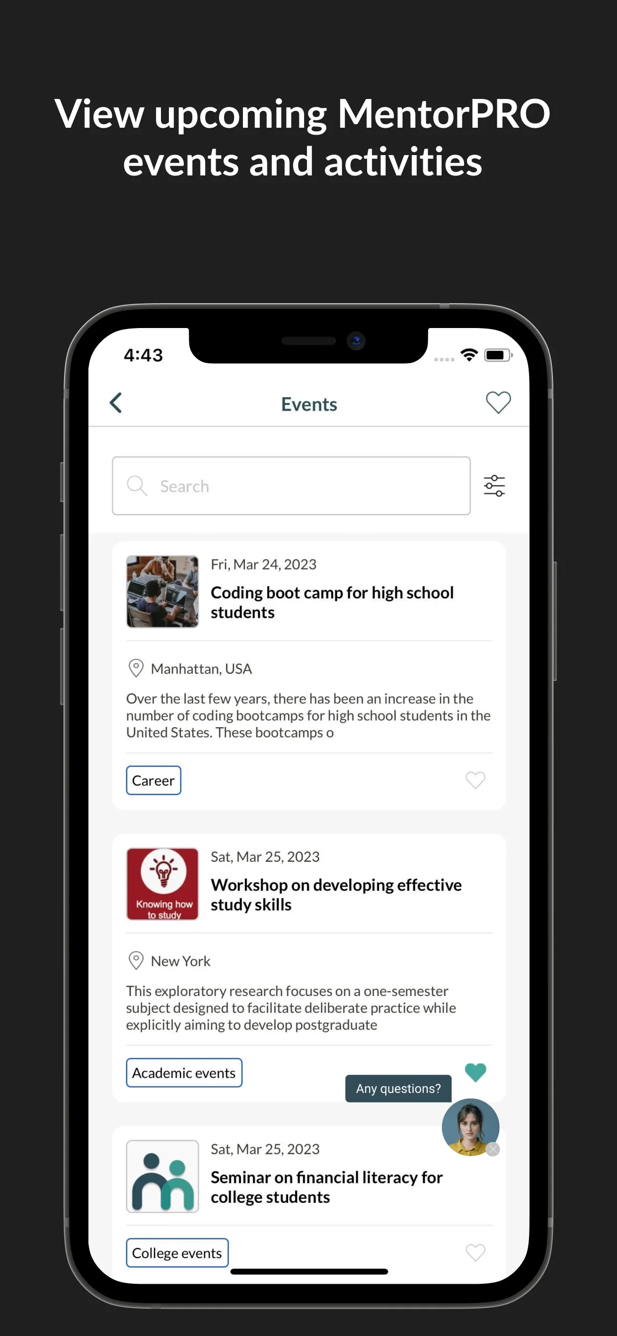 MentorPRO iphone screenshot 6