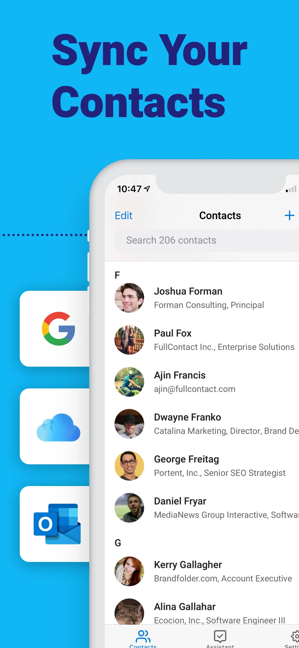 Contacts+ | Address Book iphone screenshot 4
