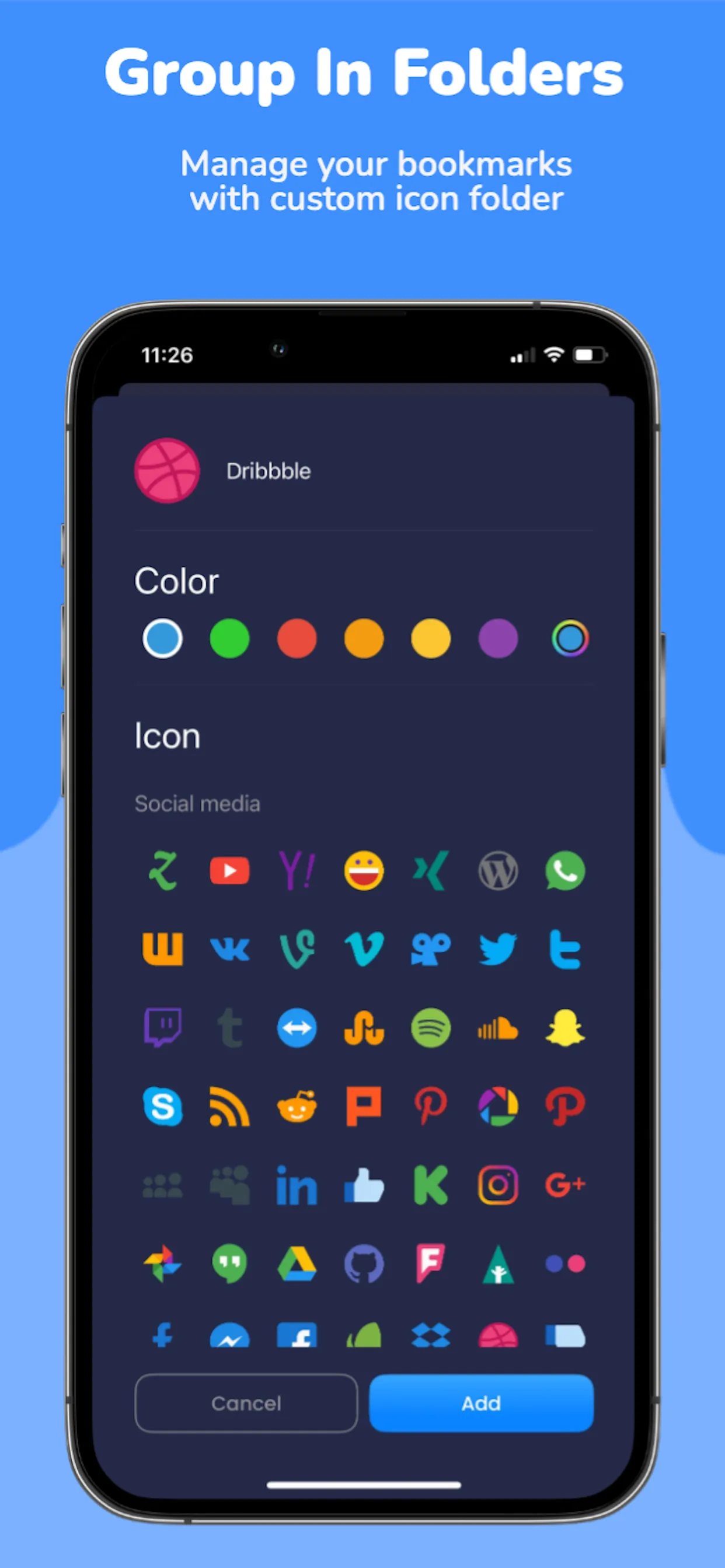 Bookmark Manager: Bookmarkify iphone screenshot 4