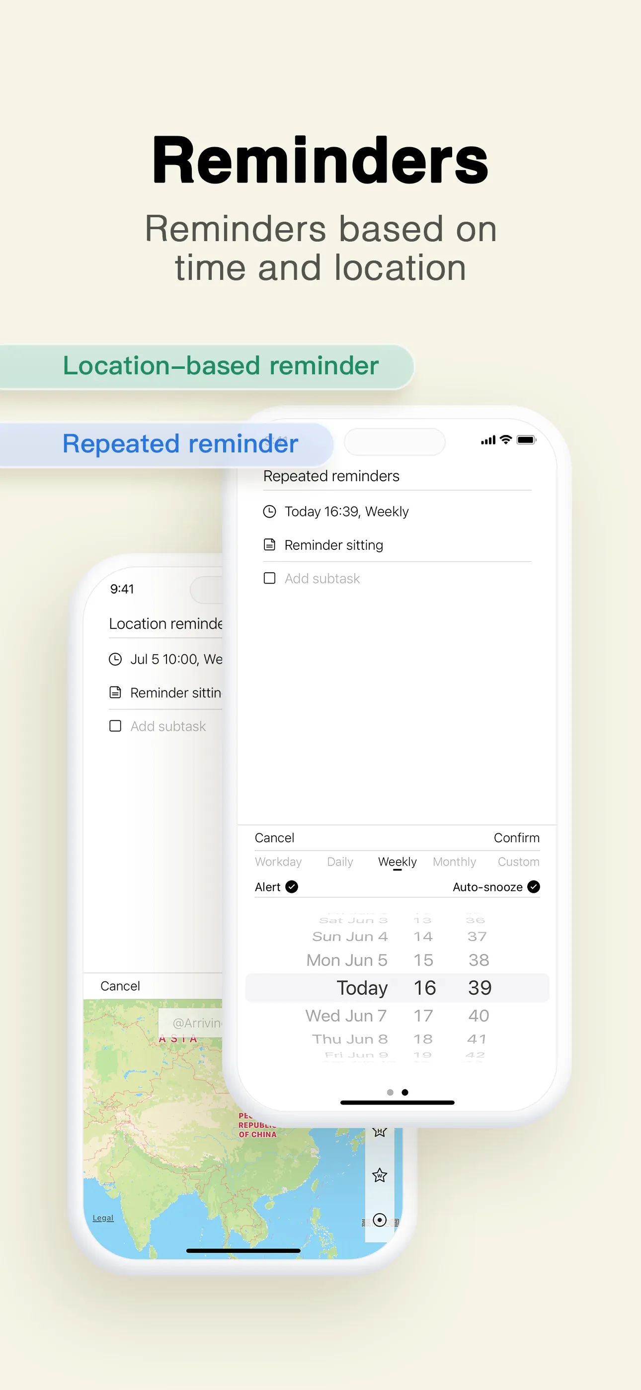 MinimaList: To do list &Widget iphone screenshot 5