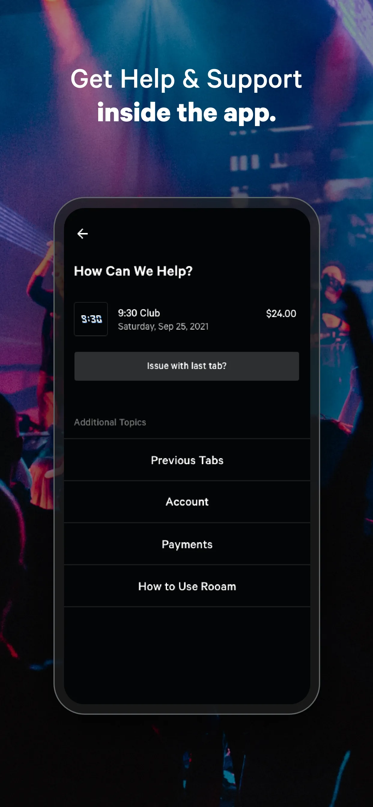 Rooam: Pay From Your Phone iphone screenshot 7