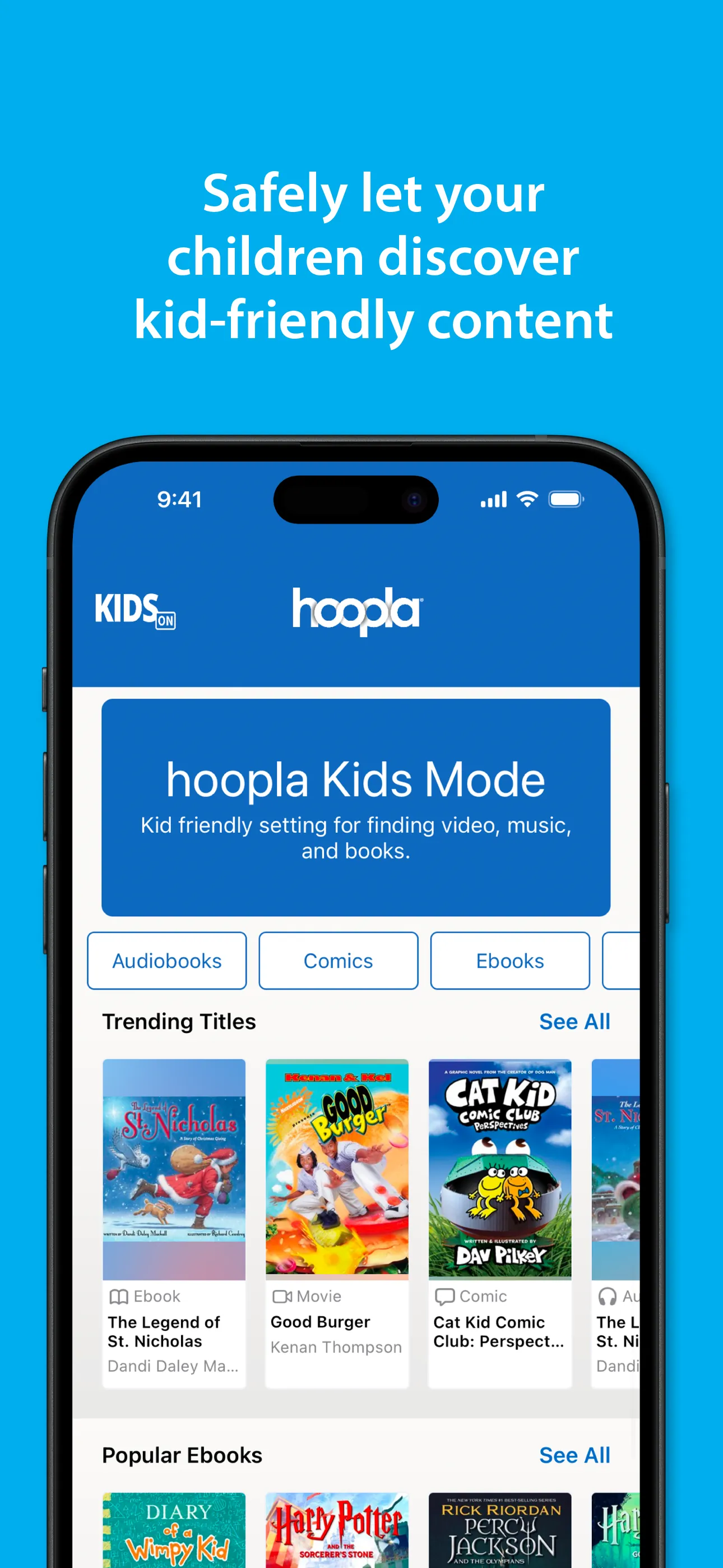 hoopla Digital iphone screenshot 9