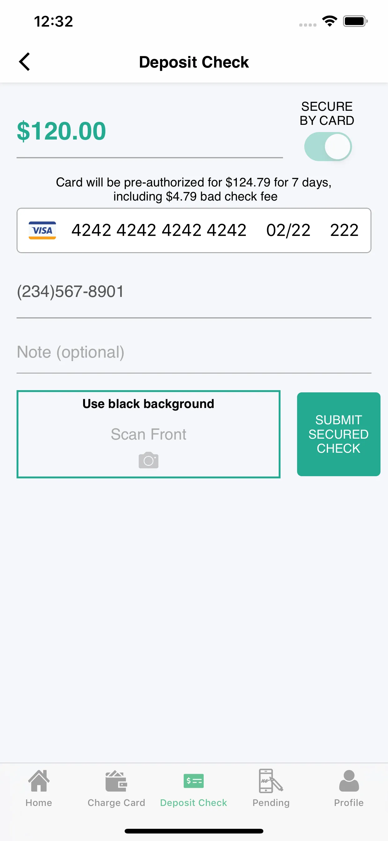 iWallet iphone screenshot 2