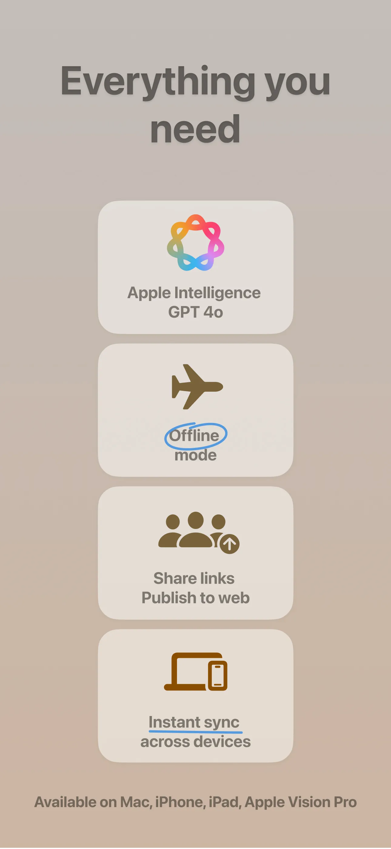 Craft: Write docs, AI editing iphone screenshot 8