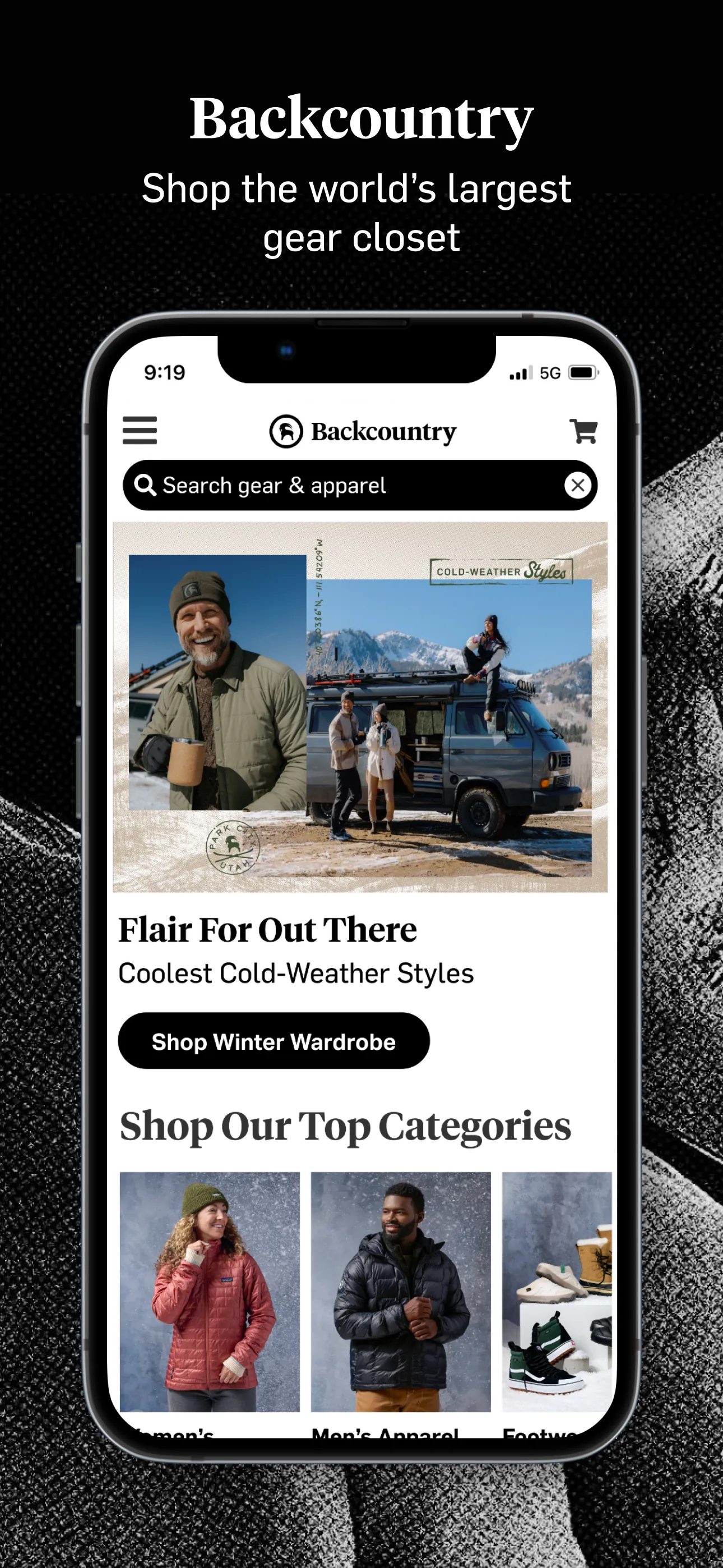 Backcountry - Outdoor Gear iphone screenshot 1