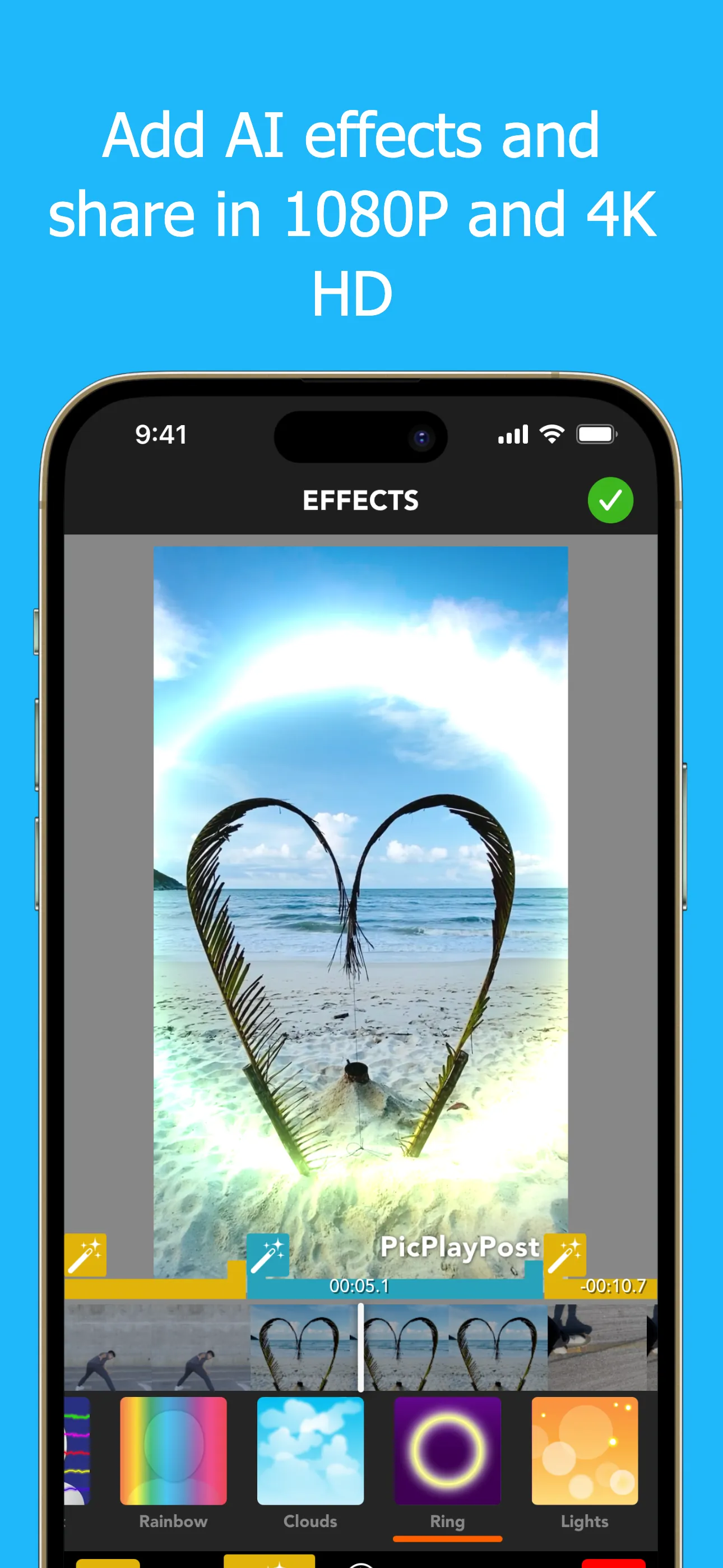 PicPlayPost: Video Editor iphone screenshot 4