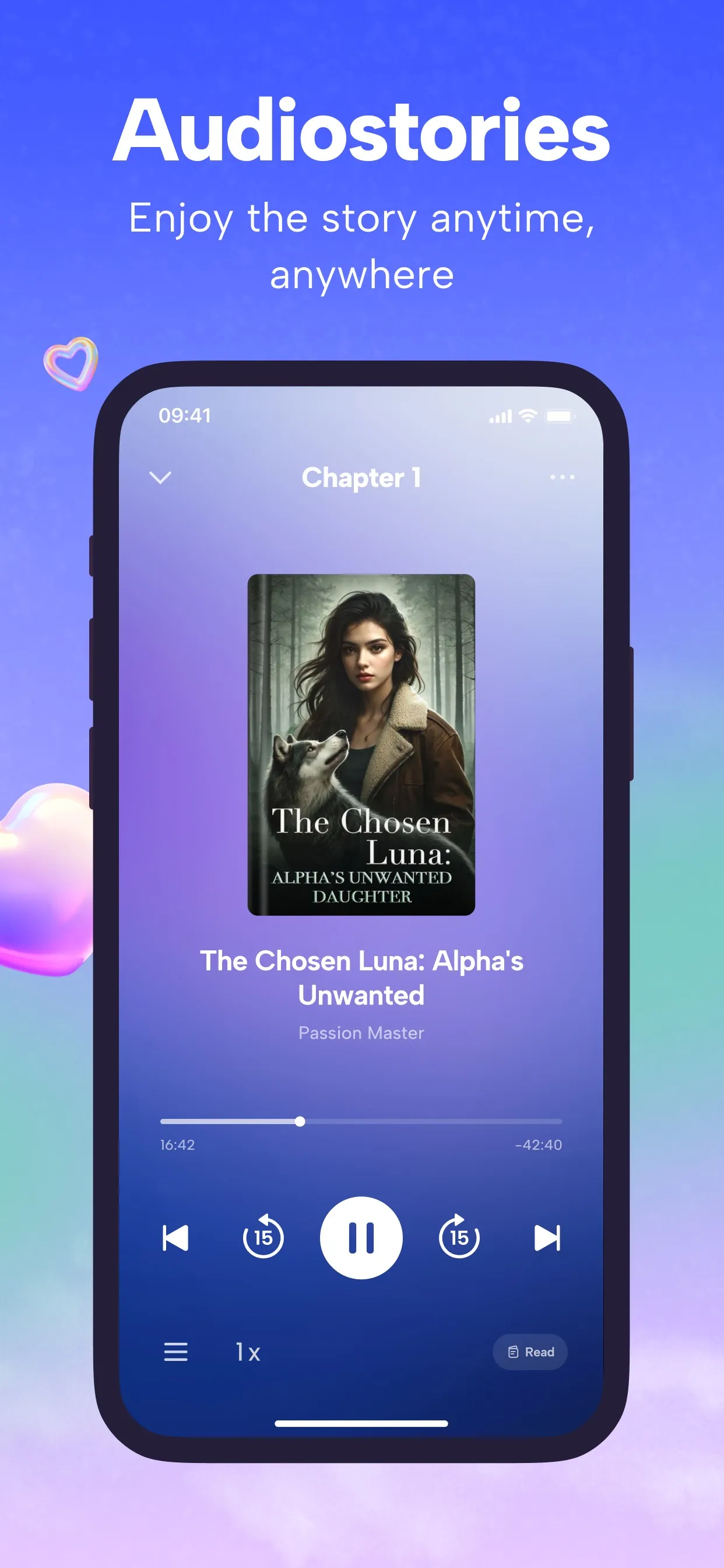 My Passion: Novels reading app iphone screenshot 4