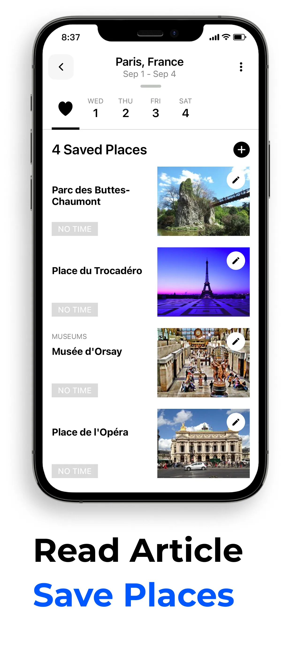 Trip Scout - My Travel Planner iphone screenshot 5