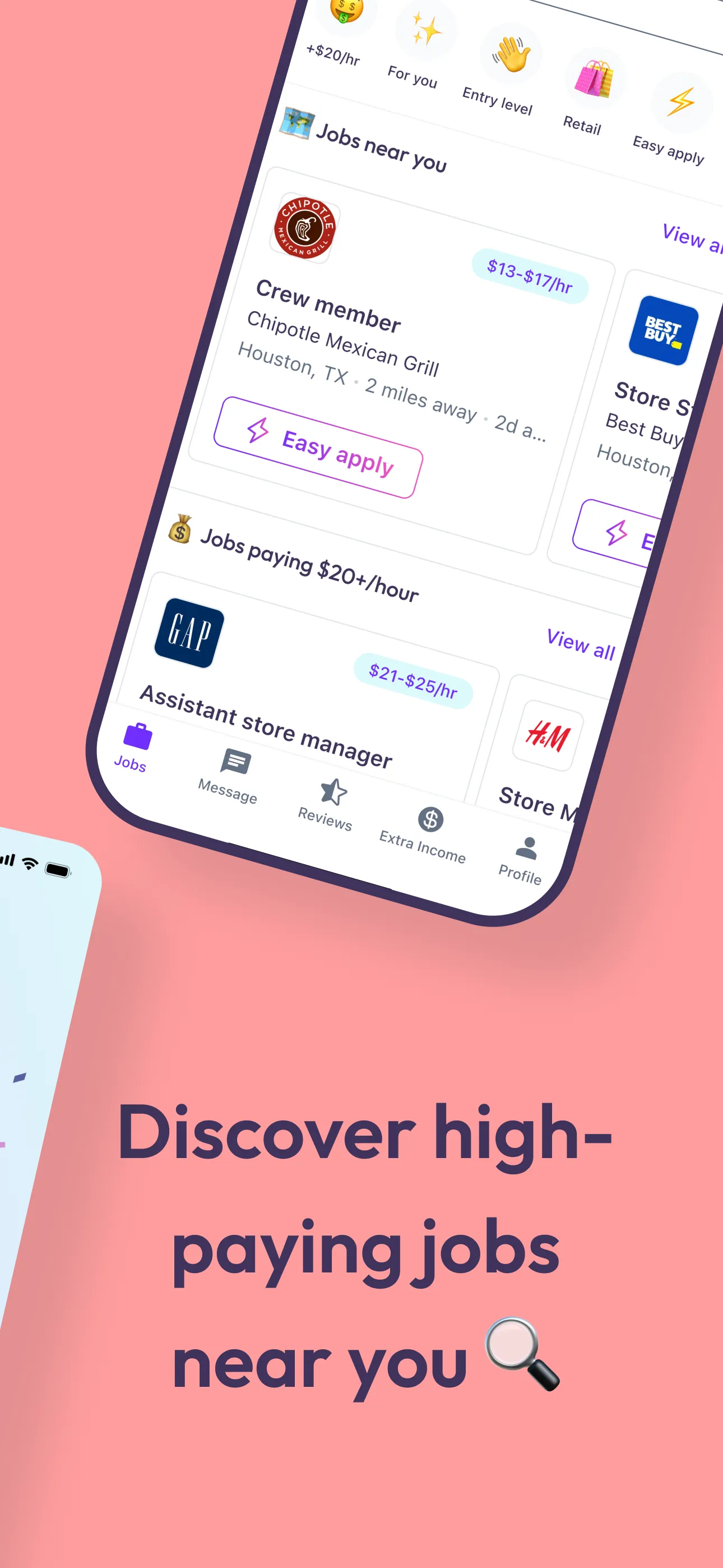 JobGet: Search and Apply Fast iphone screenshot 2