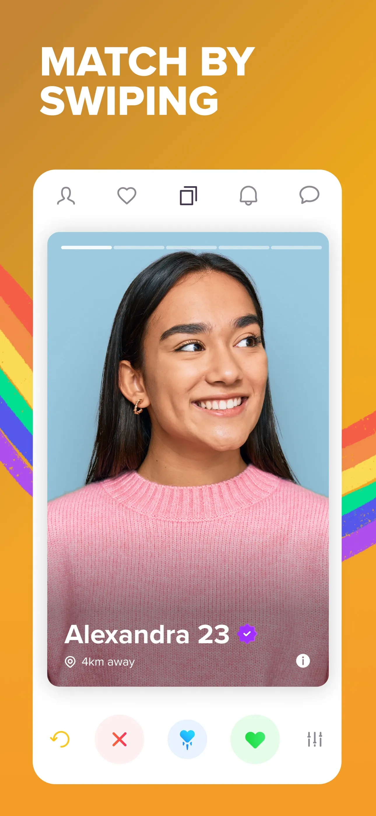 Zoe: Lesbian Dating & Chat iphone screenshot 2
