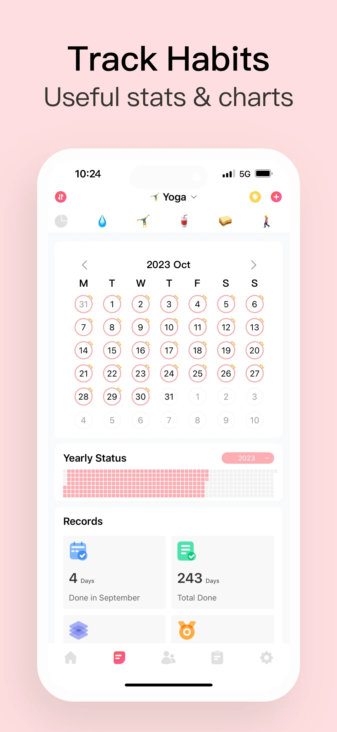 Habit Tracker iphone screenshot 4