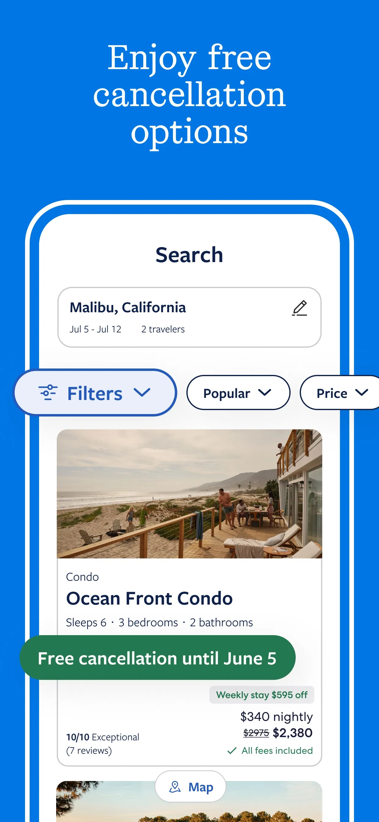 Vrbo Vacation Rentals iphone screenshot 6