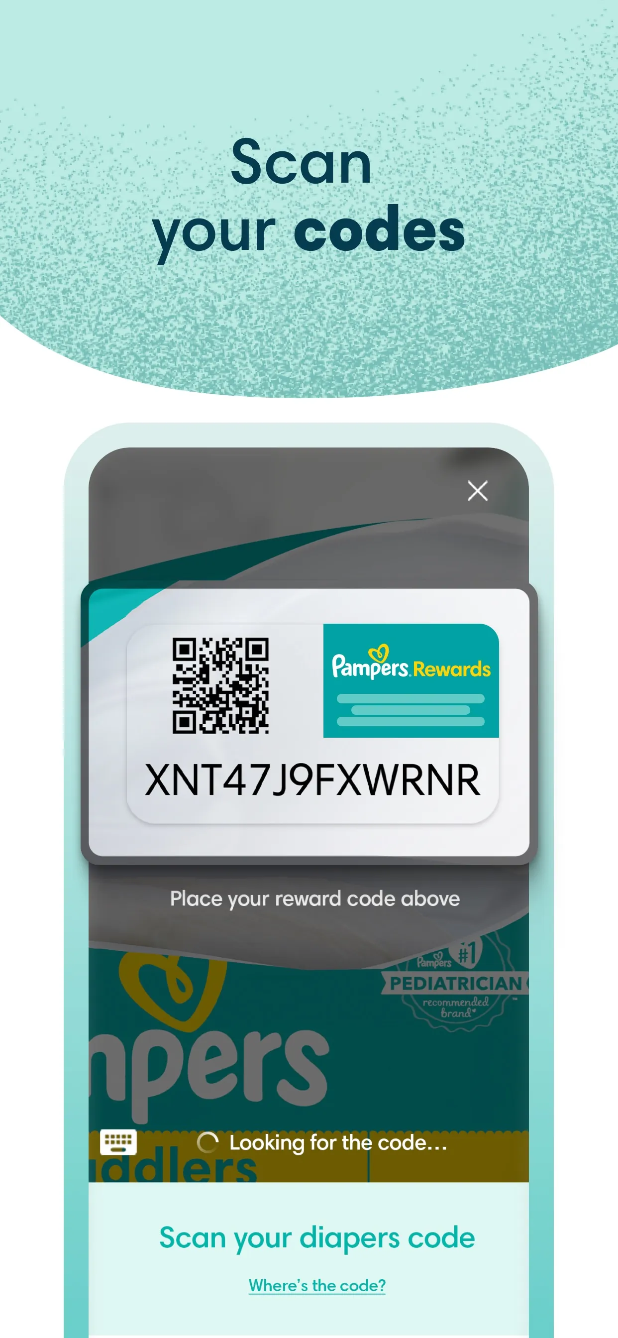 Pampers Rewards iphone screenshot 3