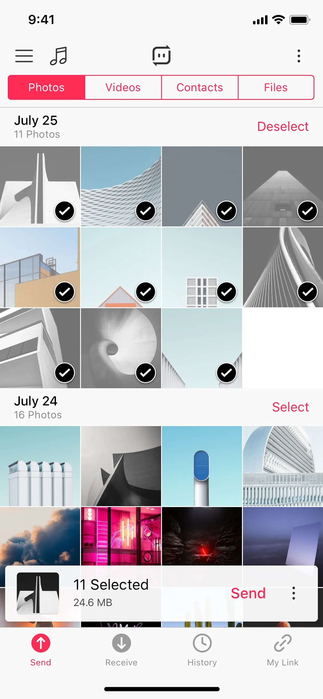 Send Anywhere - File Transfer iphone screenshot 2