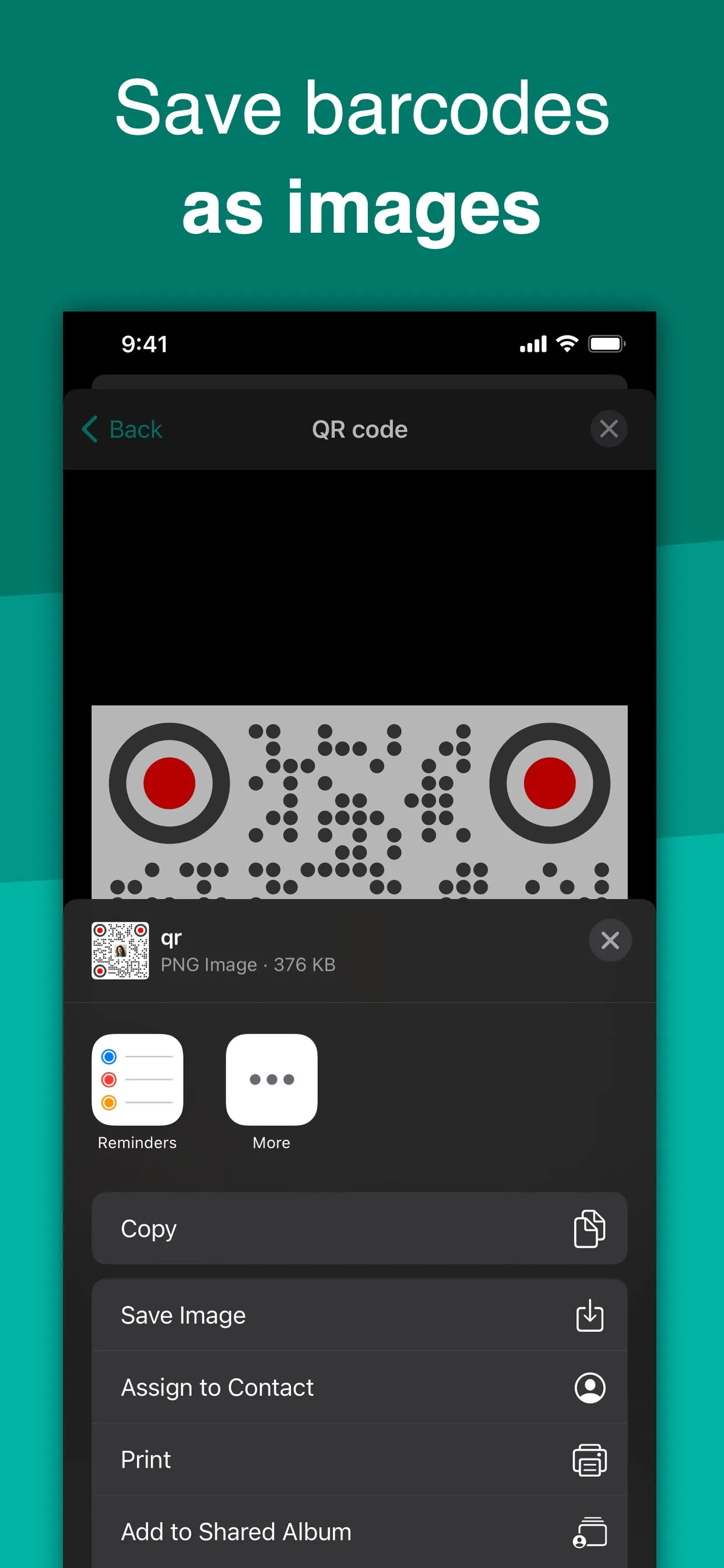 QR Code & Barcode Scanner ・ iphone screenshot 9