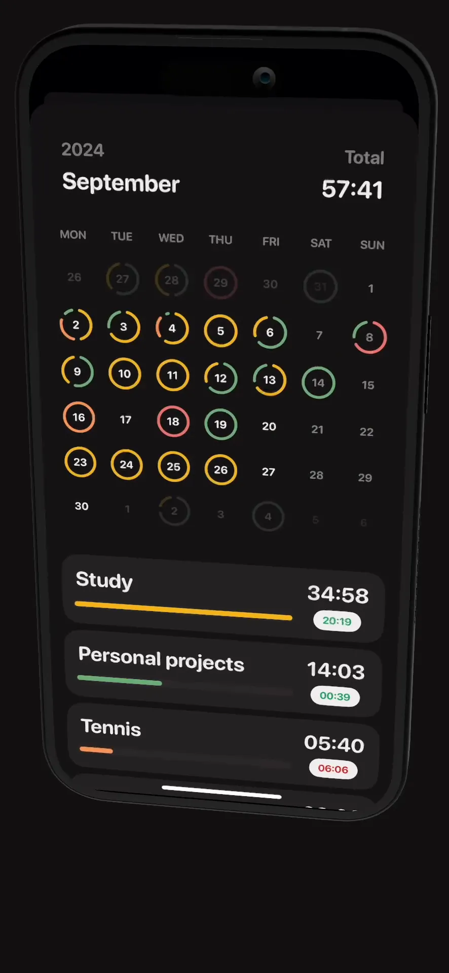 Emphasis: Flow & Focus Timer iphone screenshot 1
