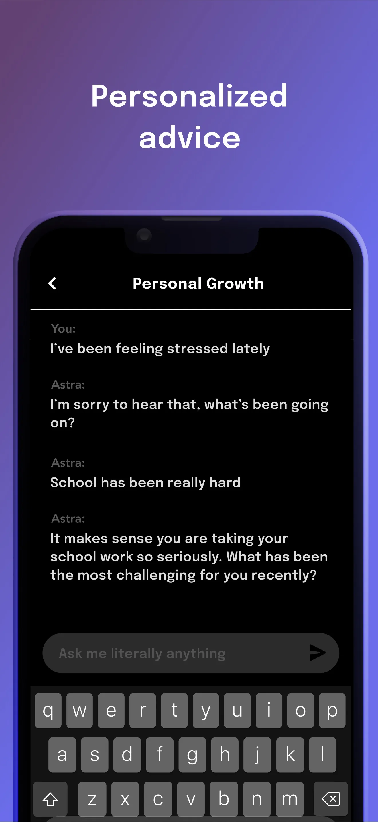 Astra - Life Advice iphone screenshot 4