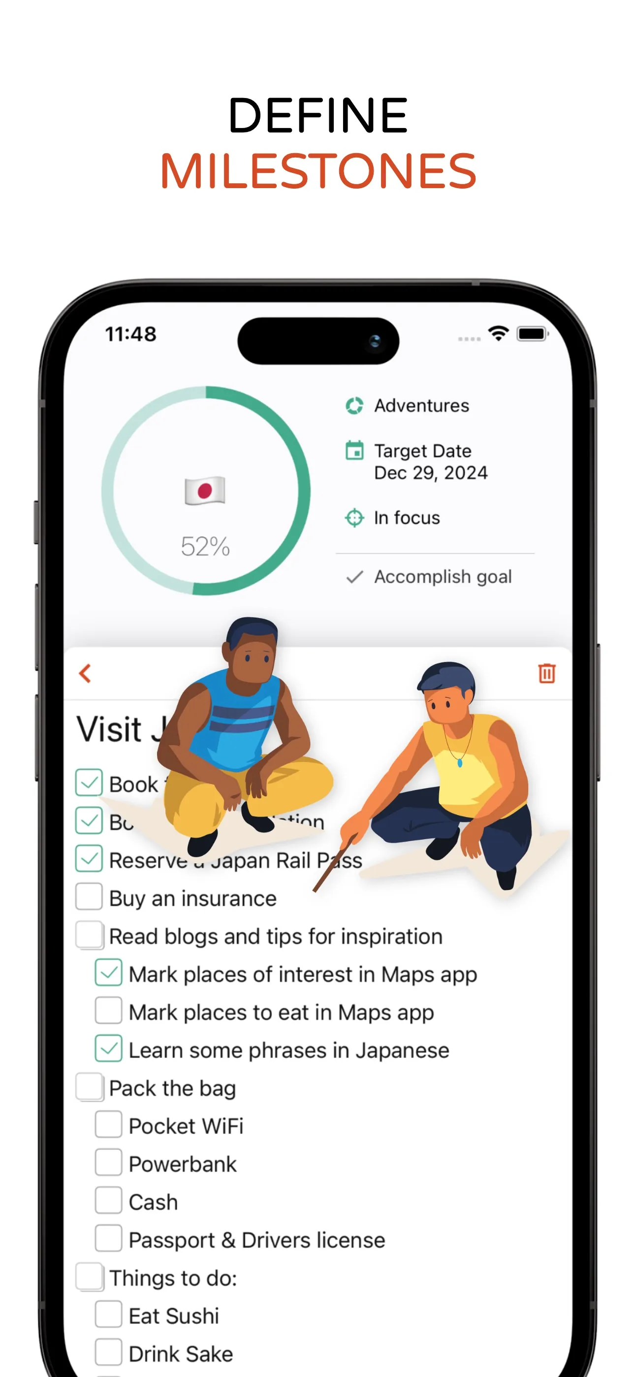 Goal Tracker – Ambitionist iphone screenshot 4